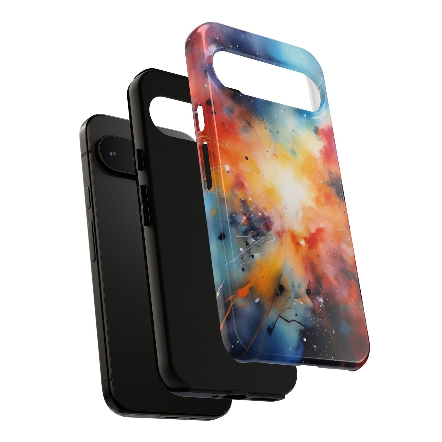 Tough Case Phone Case for Google Pixel 9/9Pro– Dual Layer, Matte/Glossy Finish, Wireless Charging Compatible, Galaxy Phone Case - Tough & Vibrant Protection