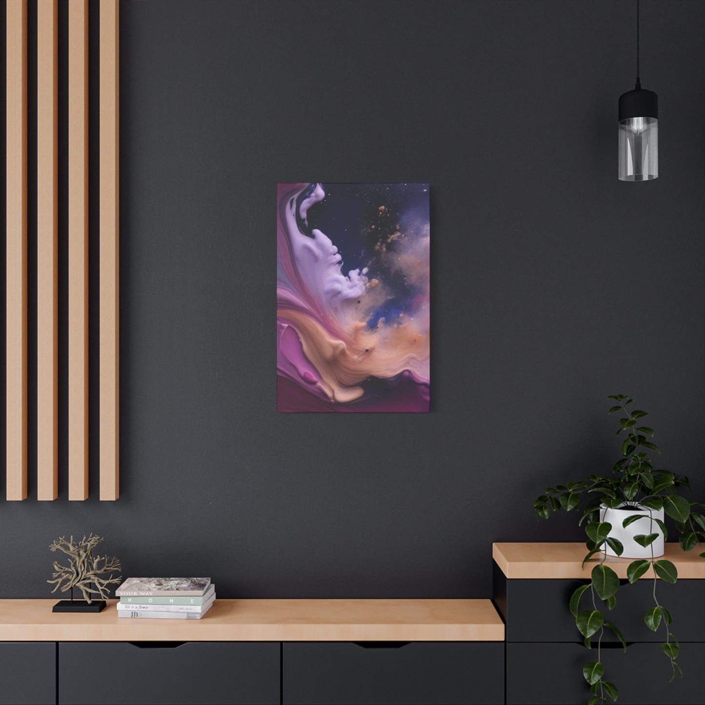 Abstract Art Canvas Print – Modern Wall Art, Digital Artwork, Matte Canvas, Ready to Hang, Home & Office Décor, Modern Wall Décor, Stretched Matte Canvas 1.25"