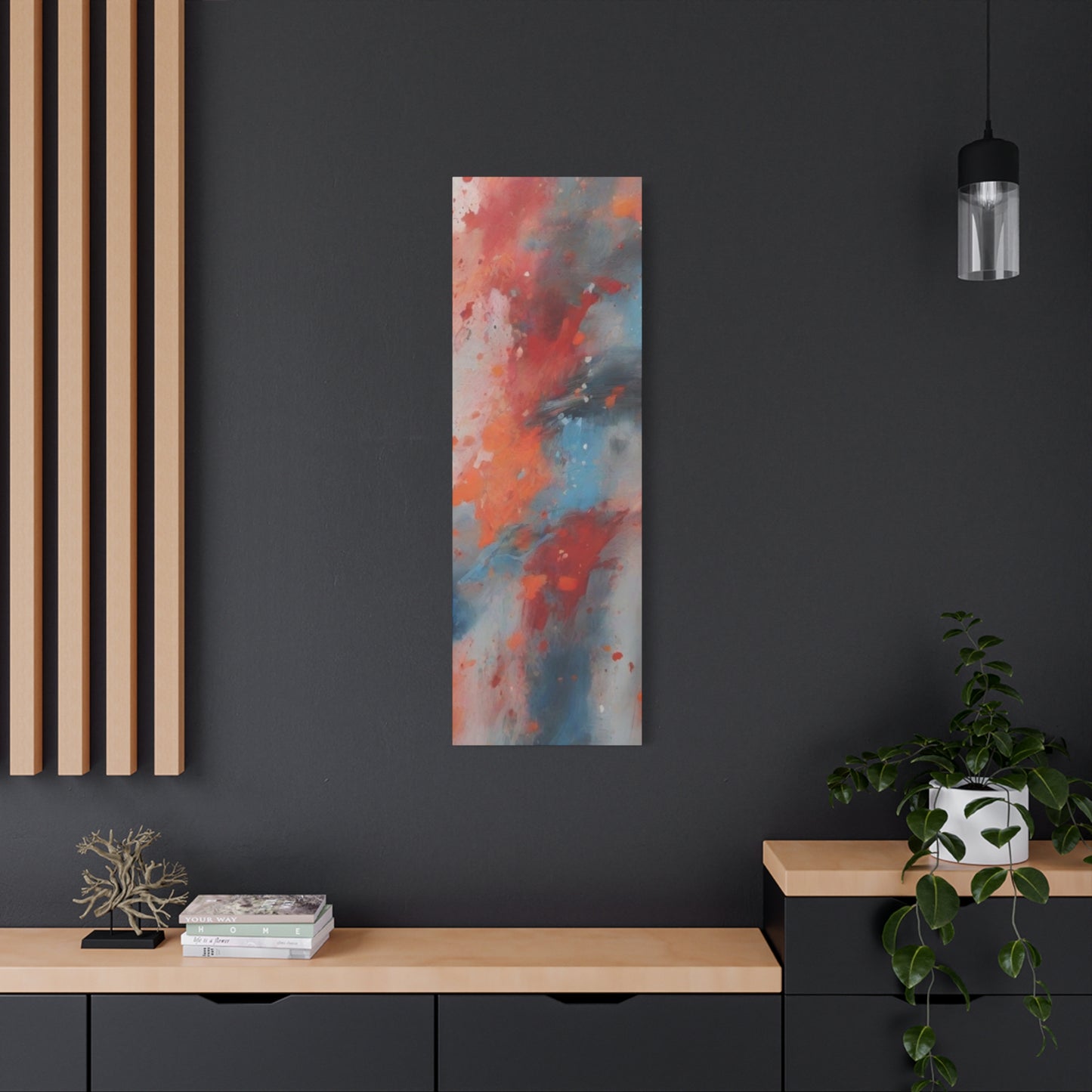 Abstract Art Canvas Print – Modern Wall Art, Digital Artwork, Matte Canvas, Ready to Hang, Home & Office Décor, Modern Wall Décor