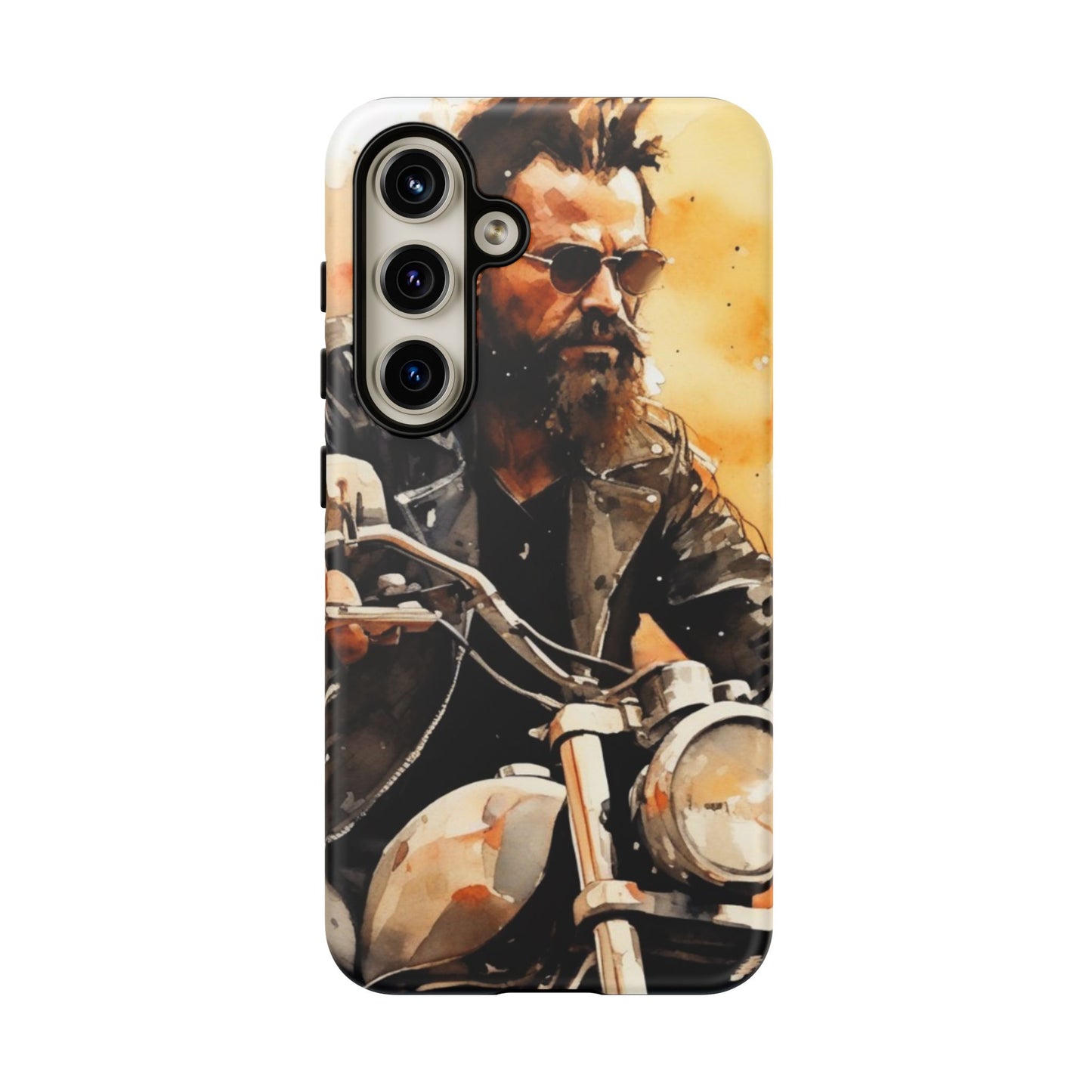 Tough Case Phone Case for Samsung Galaxy S25/S24 – Dual Layer, Matte/Glossy Finish, Wireless Charging Compatible