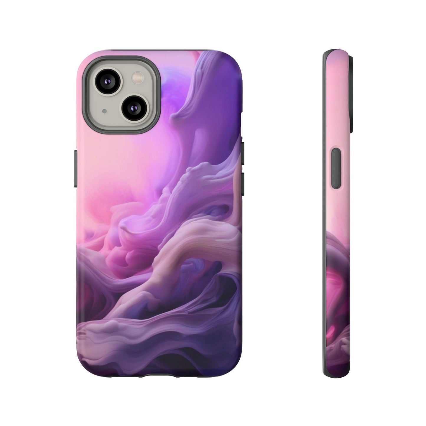 iPhone Tough Case Phone Case for iPhone 14\15\16 – Dual Layer, Matte/Glossy Finish, Wireless Charging Compatible