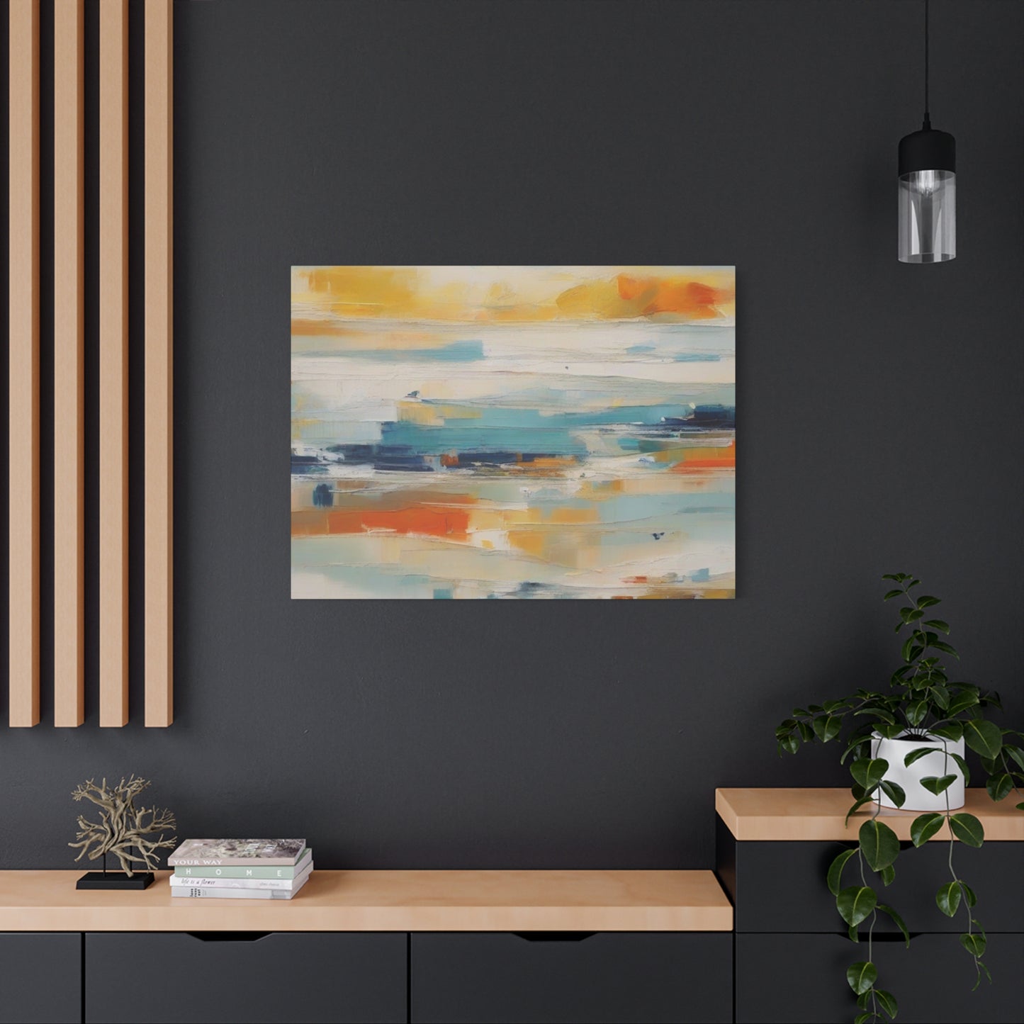 Abstract Art Canvas Print – Modern Wall Art, Digital Artwork, Matte Canvas, Ready to Hang, Home & Office Décor, Modern Wall Décor