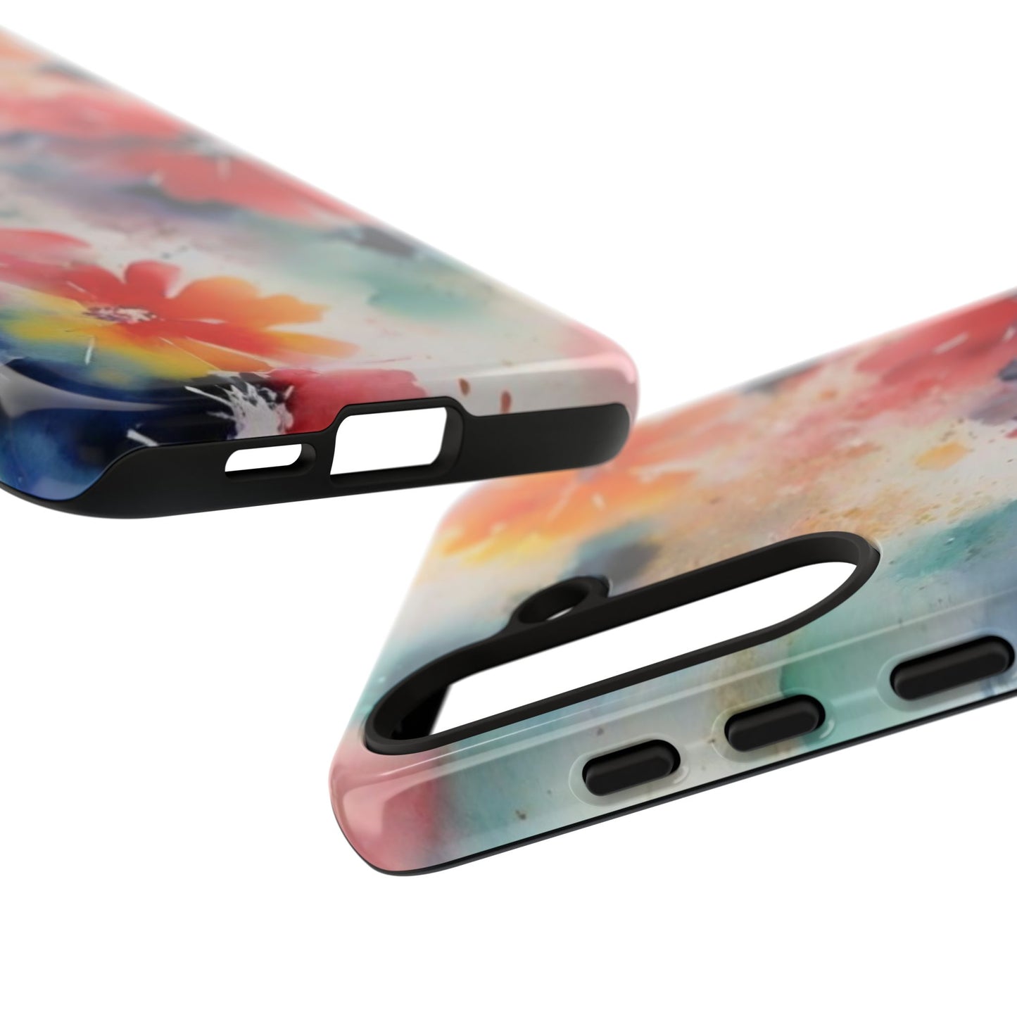 Tough Case Phone Case for Samsung Galaxy S25/S24 – Dual Layer, Matte/Glossy Finish, Wireless Charging Compatible