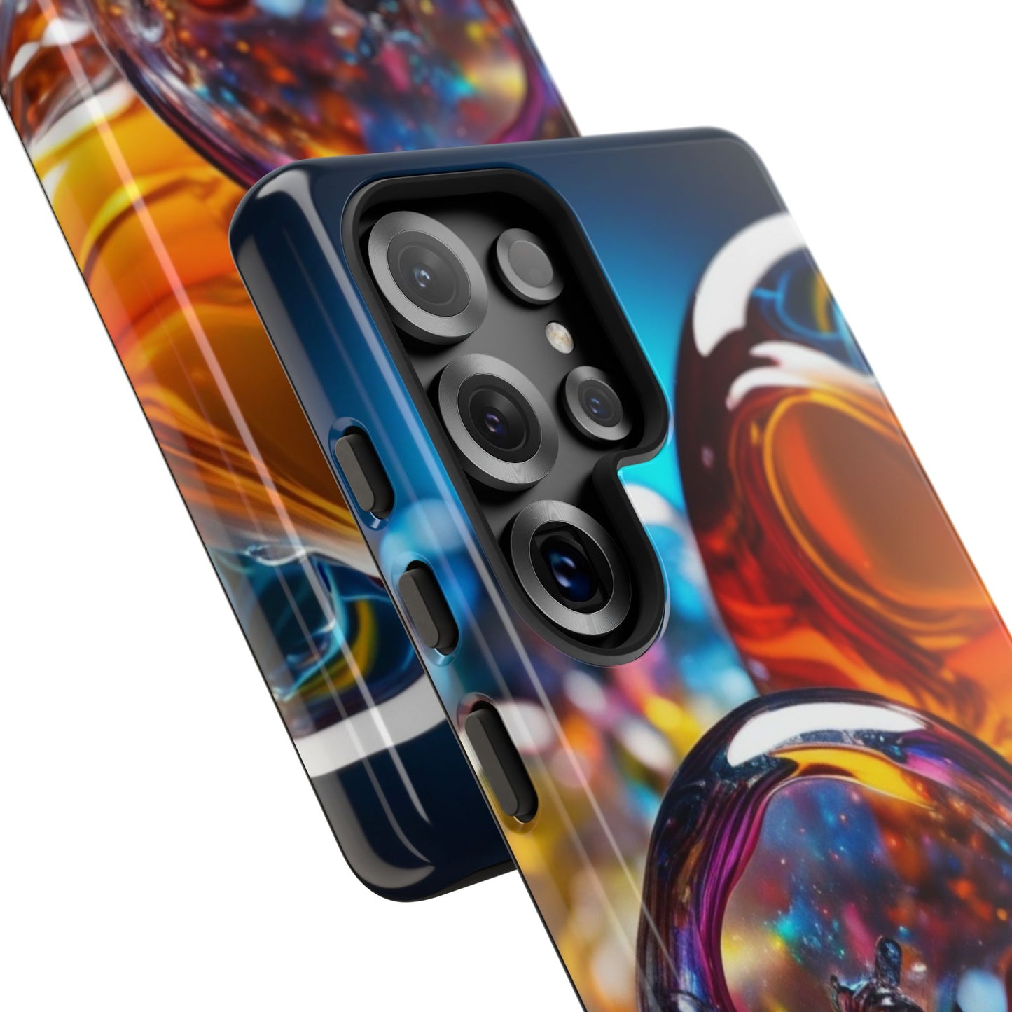 Tough Case Phone Case for Samsung Galaxy S25/S24 – Dual Layer, Matte/Glossy Finish, Wireless Charging Compatible