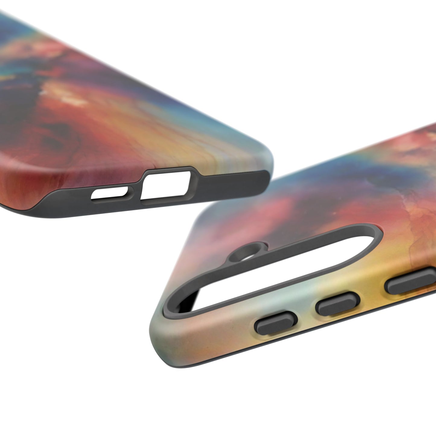iPhone Tough Cases Phone Cases for iPhone 14\15\16, Samsung Galaxy S25/S24 – Dual Layer, Matte/Glossy Finish, Wireless Charging Compatible