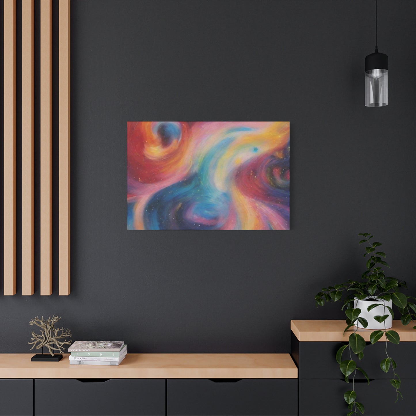 Abstract Art Canvas Print – Modern Wall Art, Digital Artwork, Matte Canvas, Ready to Hang, Home & Office Décor, Modern Wall Décor