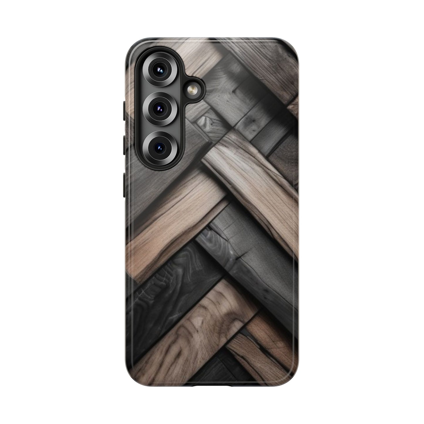 Tough Case Phone Case for Samsung Galaxy S25/S24 – Dual Layer, Matte/Glossy Finish, Wireless Charging Compatible