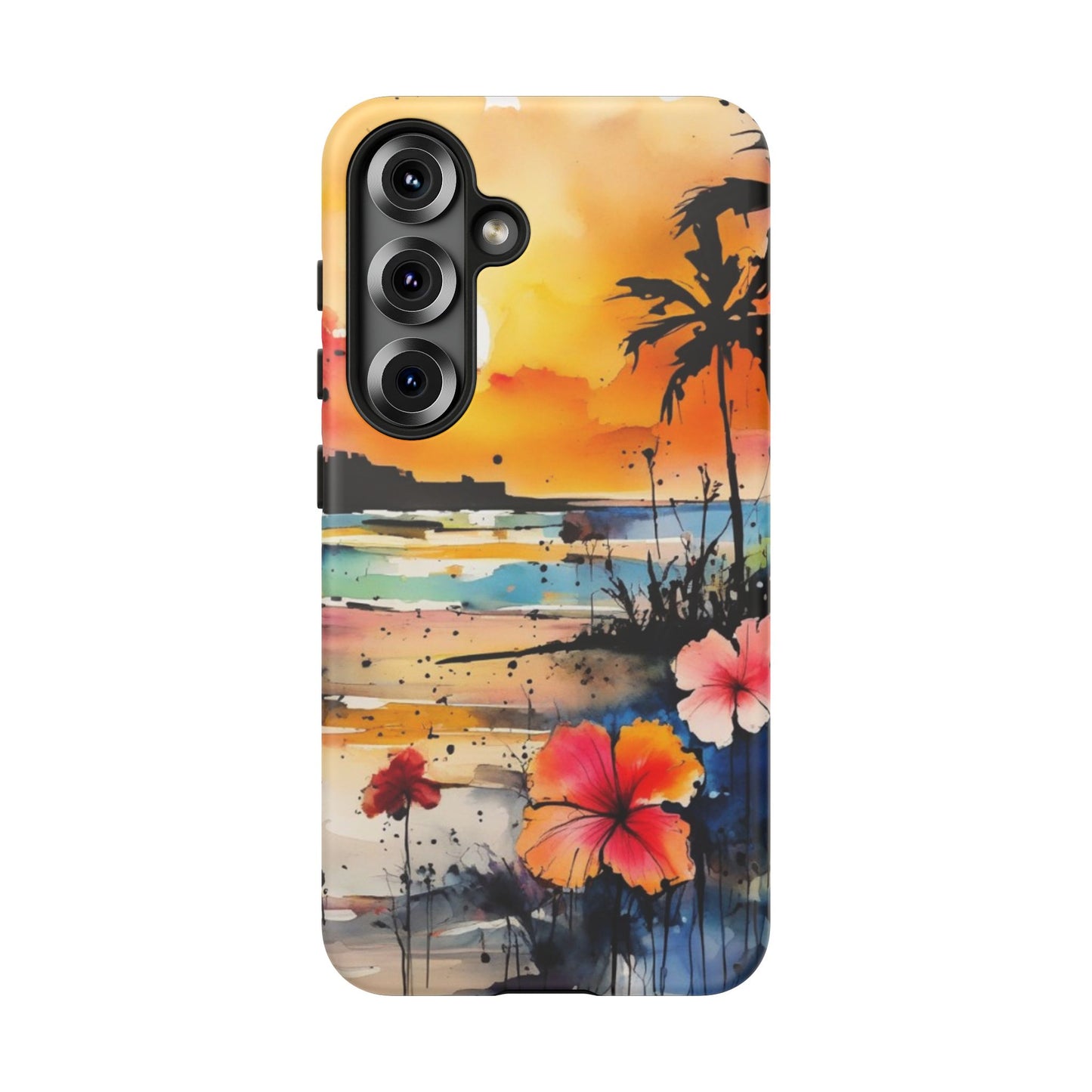 Tough Case Phone Case for iPhone 16, Samsung Galaxy S25/S24 – Dual Layer, Matte/Glossy Finish, Wireless Charging Compatible