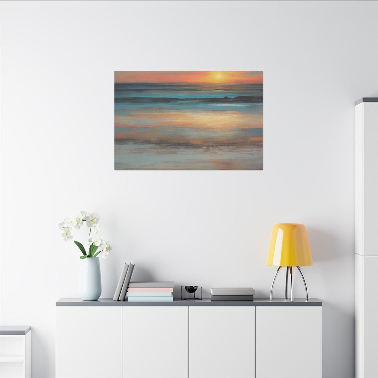 Abstract Art Canvas Print – Modern Wall Art, Digital Artwork, Matte Canvas, Ready to Hang, Home & Office Décor, Modern Wall Décor
