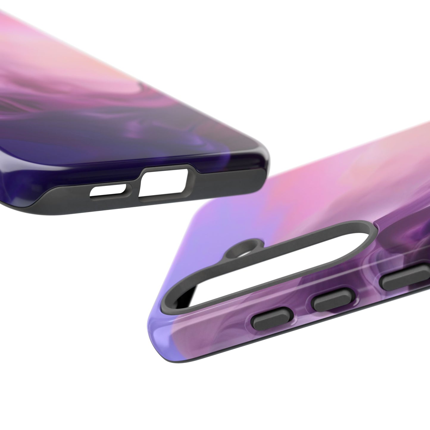 Tough Case Phone Case for Samsung Galaxy S25/S24 – Dual Layer, Matte/Glossy Finish, Wireless Charging Compatible