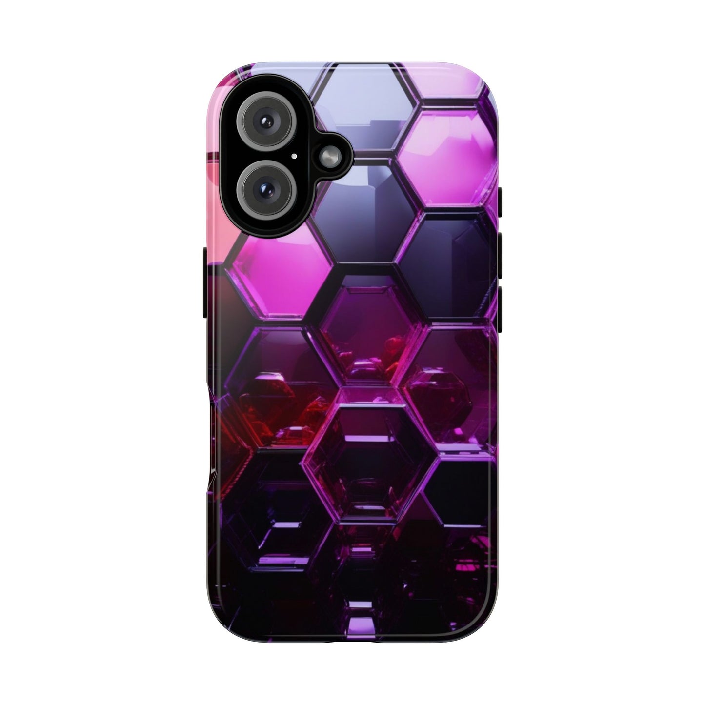iPhone Tough Case Phone Case for iPhone 14\15\16 – Dual Layer, Matte/Glossy Finish, Wireless Charging Compatible