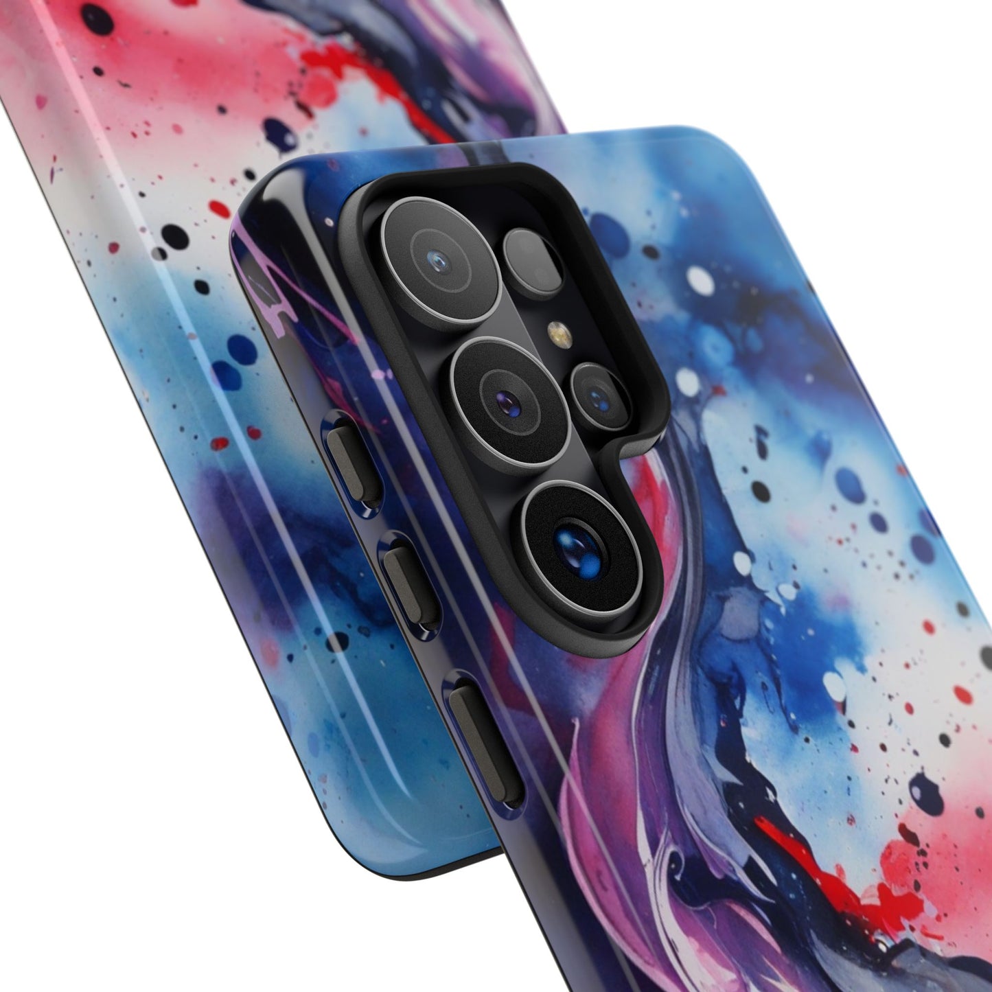 Galaxy Abstract Tough Phone case for Samsung Galaxy S26/S25/S24/S23/S22 – Vibrant Nebula Protective Cover