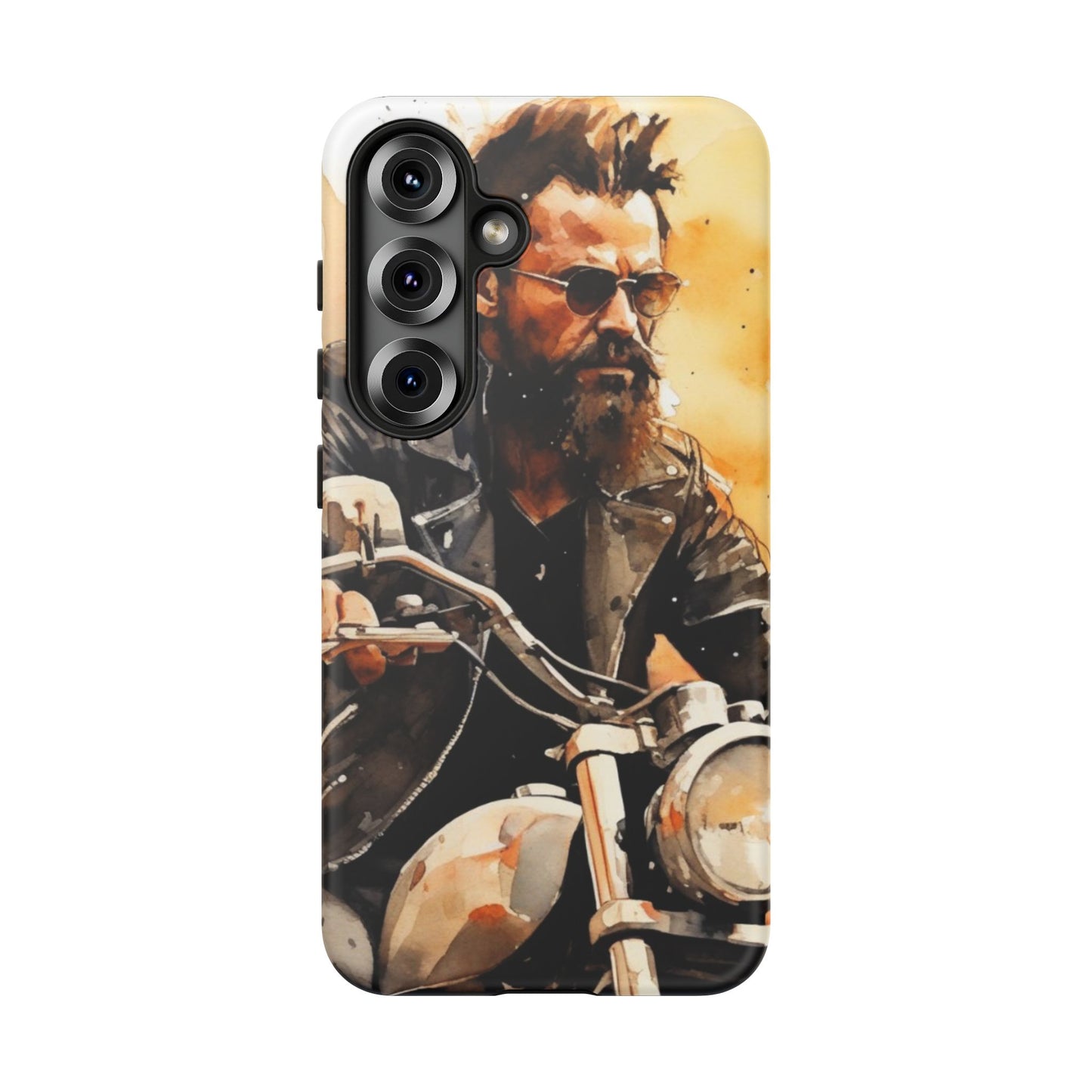 Tough Case Phone Case for Samsung Galaxy S25/S24 – Dual Layer, Matte/Glossy Finish, Wireless Charging Compatible