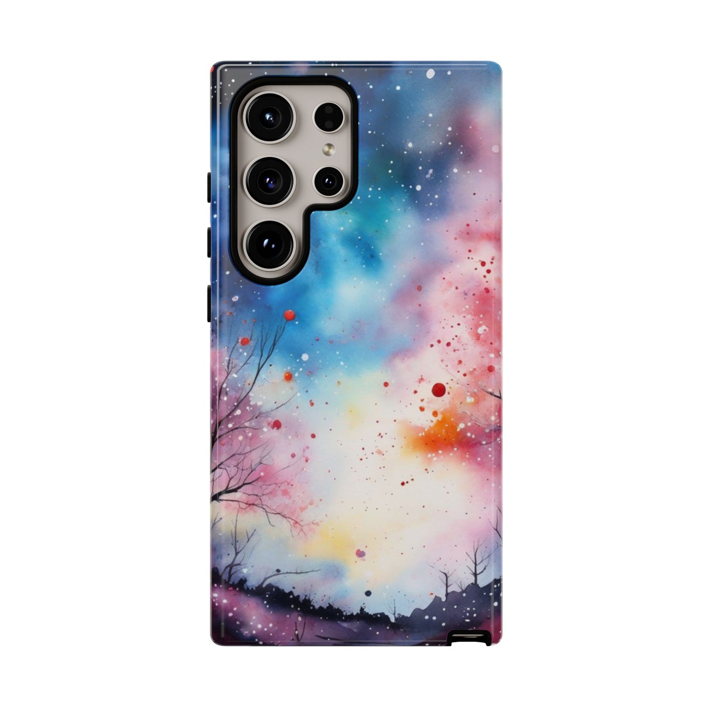 iPhone Tough Case - Fantasy, Abstract art, Phone Case for iPhone 15\16, Samsung Galaxy S25/S24 – Dual Layer, Matte/Glossy Finish, Wireless Charging Compatible