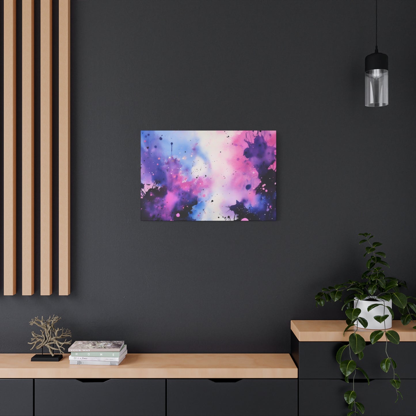 Abstract Art Canvas Print – Modern Wall Art, Digital Artwork, Matte Canvas, Ready to Hang, Home & Office Décor, Modern Wall Décor