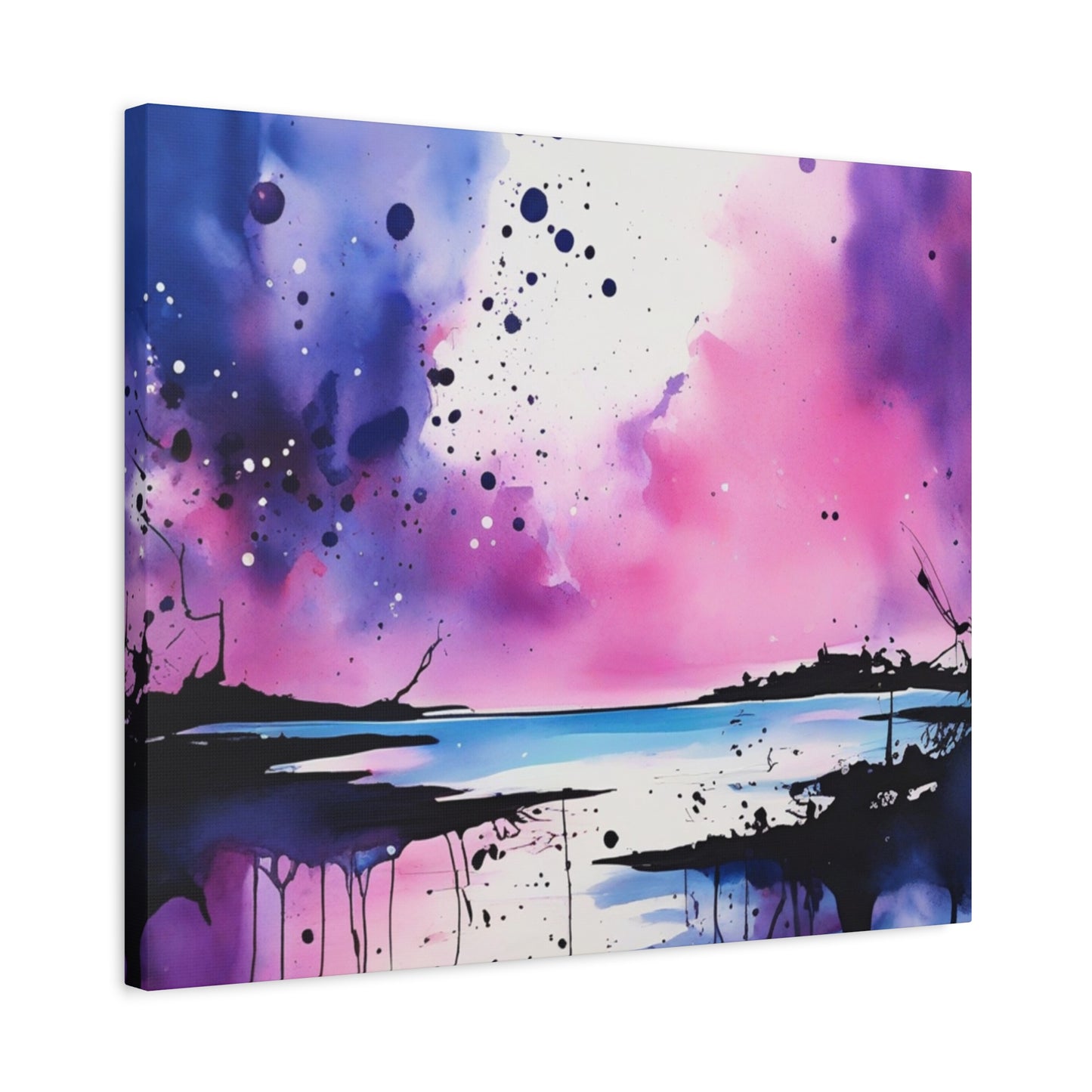 Abstract Art Canvas Print – Modern Wall Art, Digital Artwork, Matte Canvas, Ready to Hang, Home & Office Décor, Modern Wall Décor