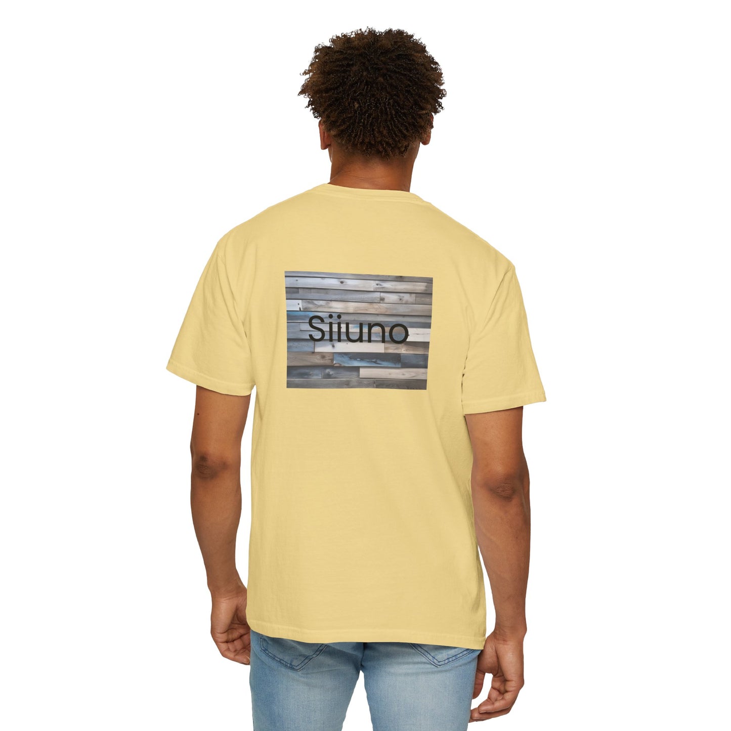 Garment-Dyed T-Shirt with Unique Design, Casual Tee, Vintage-Inspired Shirt, Everyday Wear, Stylish Summer Top