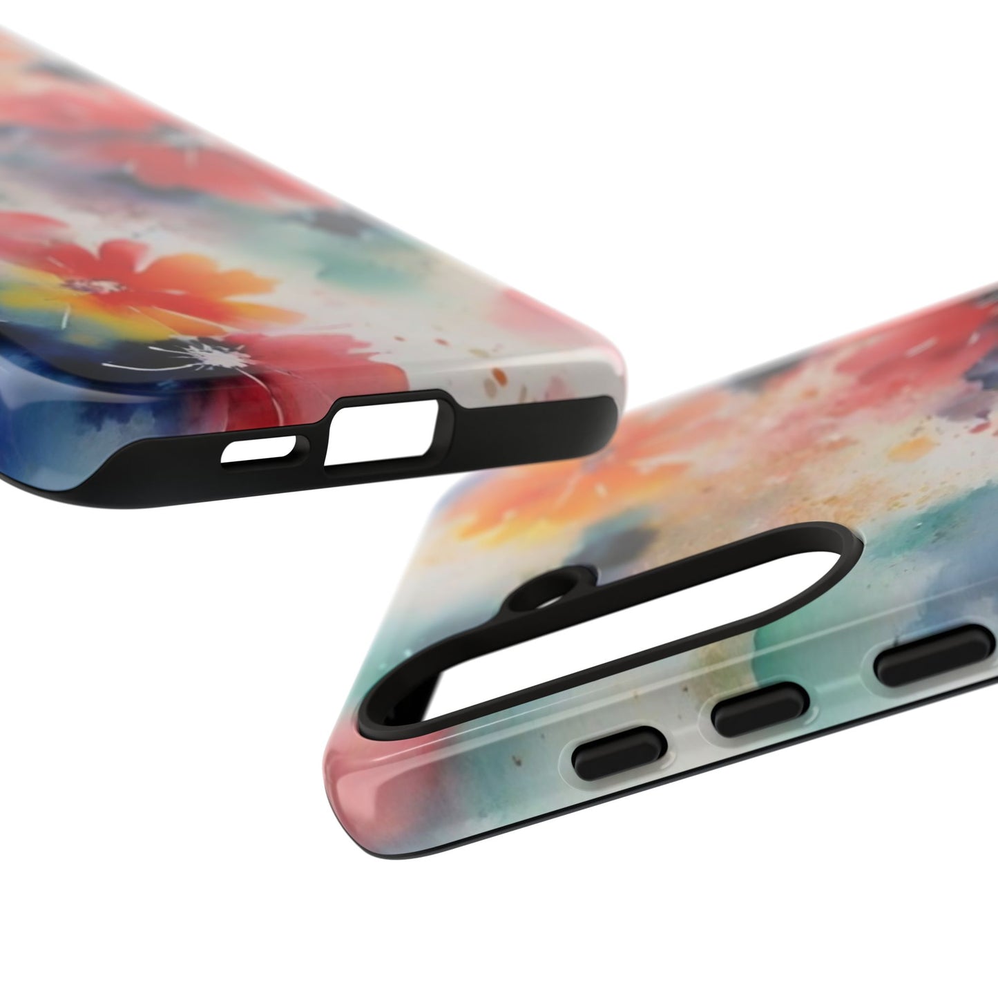 Tough Case Phone Case for Samsung Galaxy S25/S24 – Dual Layer, Matte/Glossy Finish, Wireless Charging Compatible