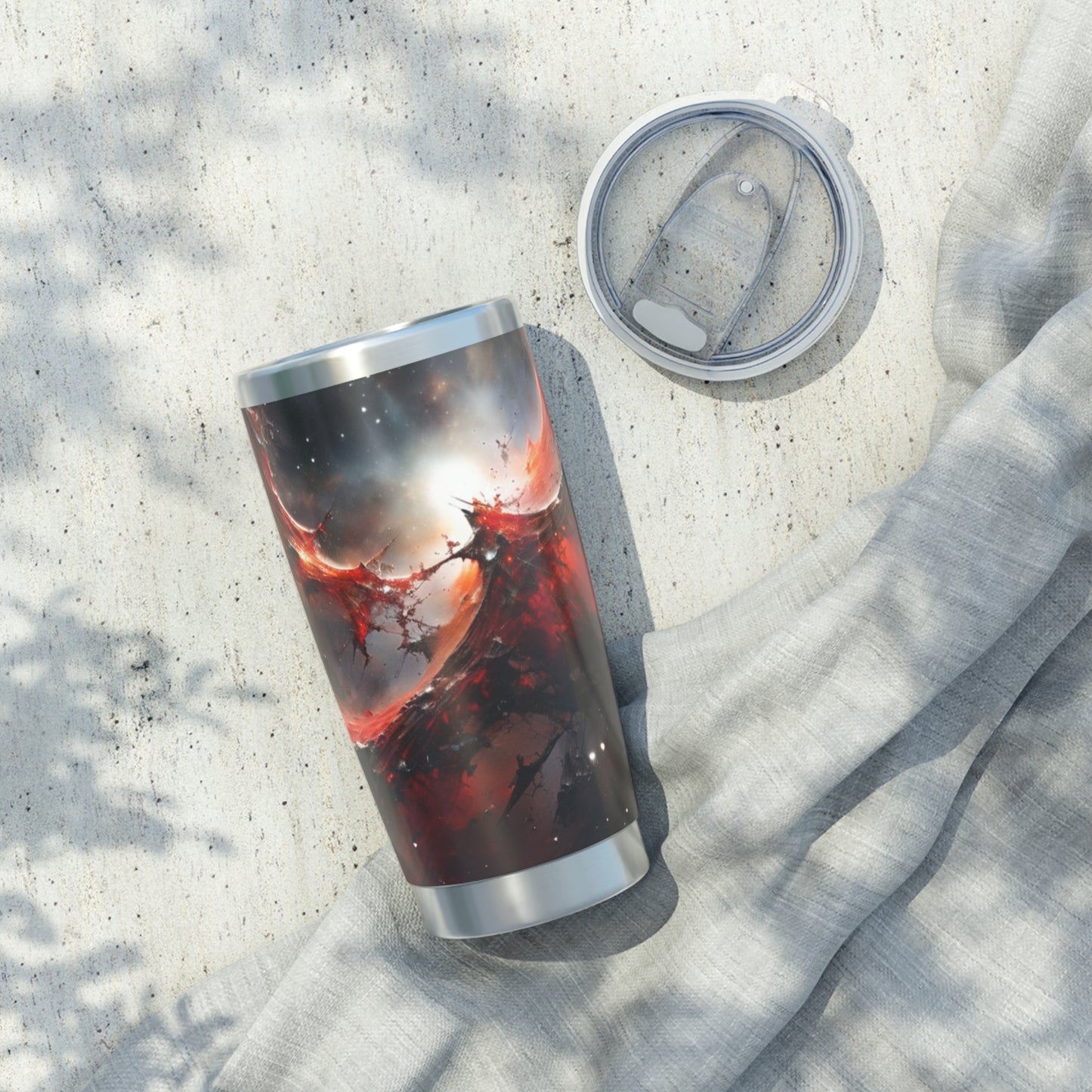 Vagabond 20oz Tumbler - Insulated Stainless Steel Travel Tumbler, Spill-Resistant, Double-Wall, Car Cup Holder Friendly