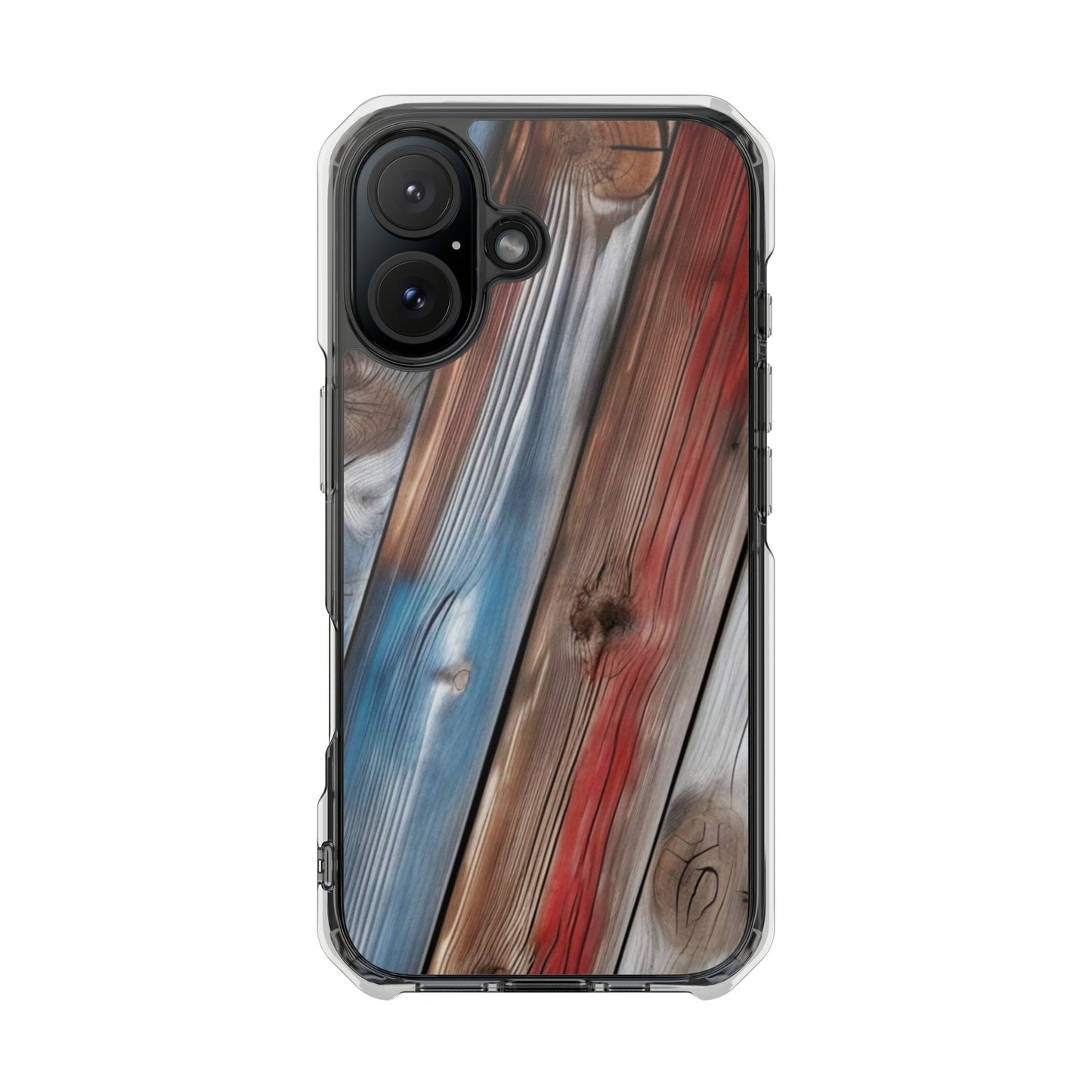 Magnetic Clear Impact Case for iPhone 16/15/14, Protective Cover for Phone, Gift for Him or Her, Eco-Friendly Phone Accessory