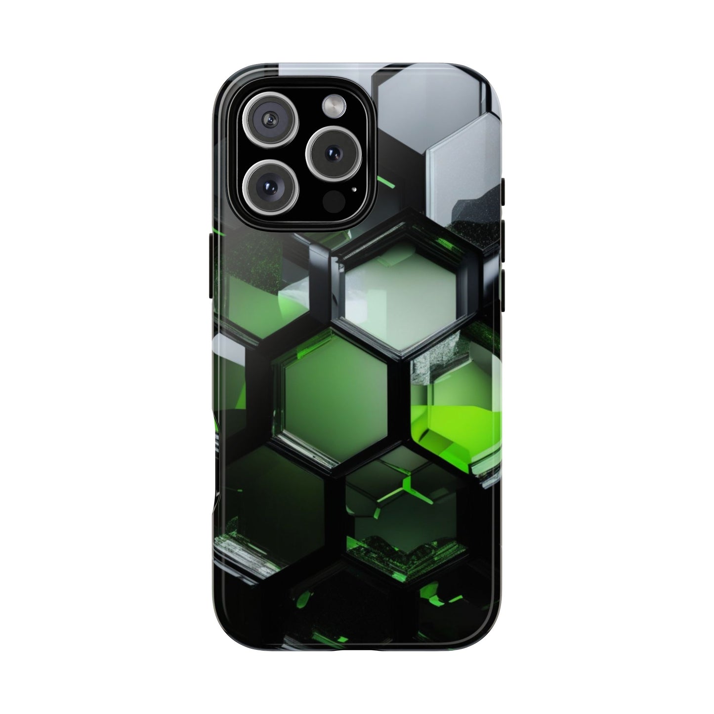 iPhone Tough Case Phone Case for iPhone 14\15\16 – Dual Layer, Matte/Glossy Finish, Wireless Charging Compatible