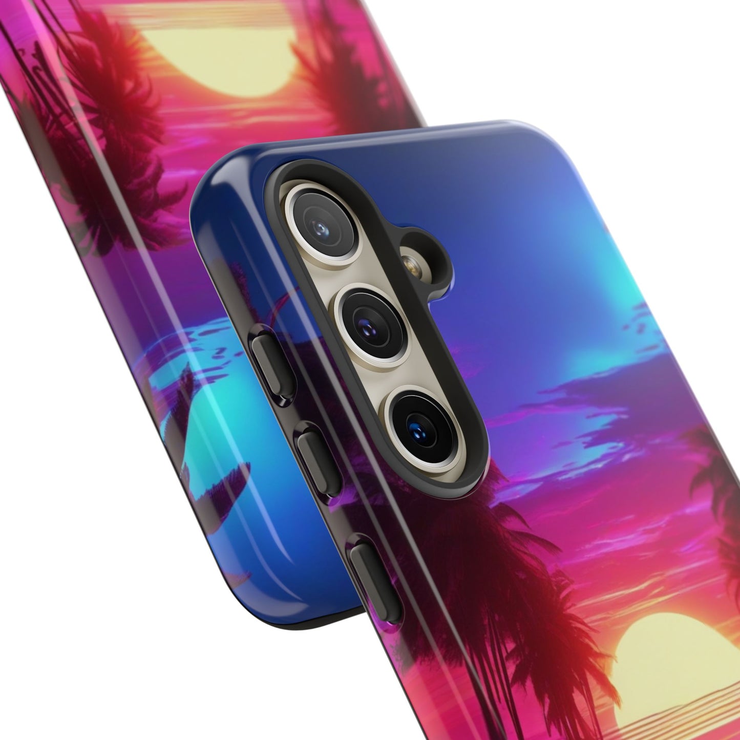 Tough Case Phone Case for Samsung Galaxy S25/S24 – Dual Layer, Matte/Glossy Finish, Wireless Charging Compatible