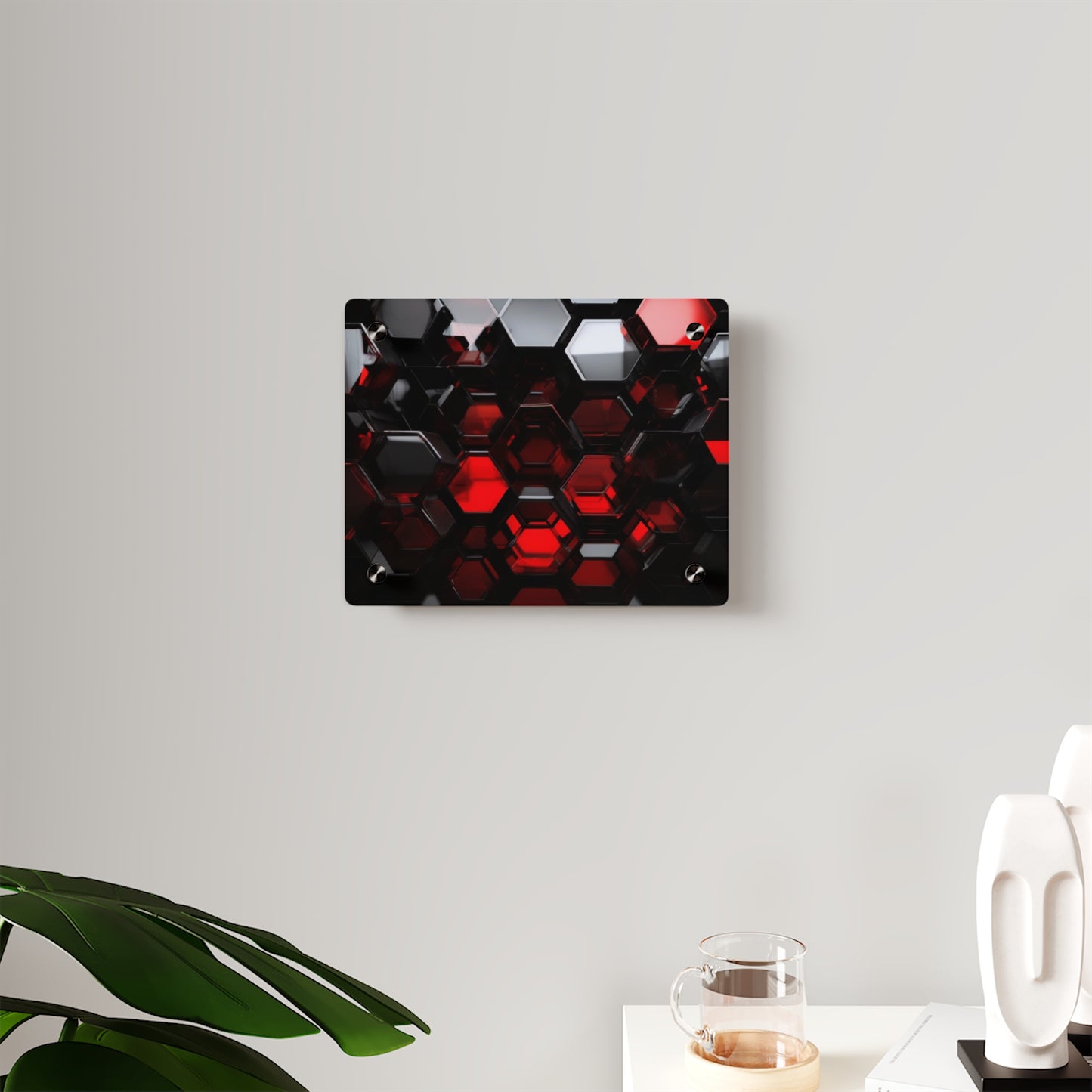 Modern Acrylic Wall Art Panels - Geometric Home Decor, Unique Wall Decor, Abstract Art, Contemporary Design, Gift for Art Lovers