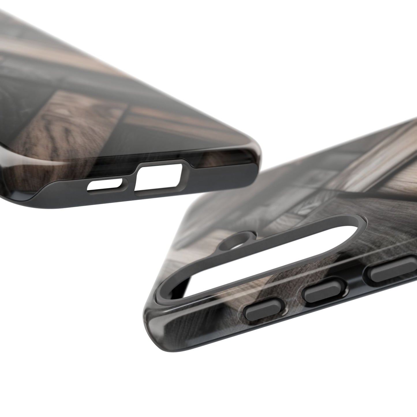 Tough Case Phone Case for Samsung Galaxy S25/S24 – Dual Layer, Matte/Glossy Finish, Wireless Charging Compatible