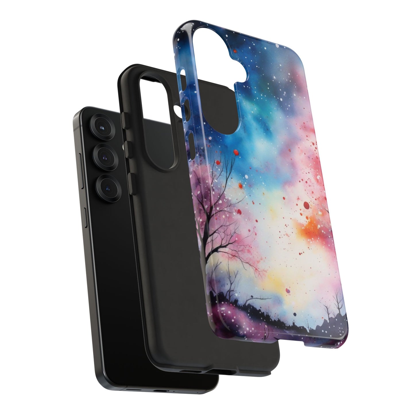 iPhone Tough Case - Fantasy, Abstract art, Phone Case for iPhone 15\16, Samsung Galaxy S25/S24 – Dual Layer, Matte/Glossy Finish, Wireless Charging Compatible
