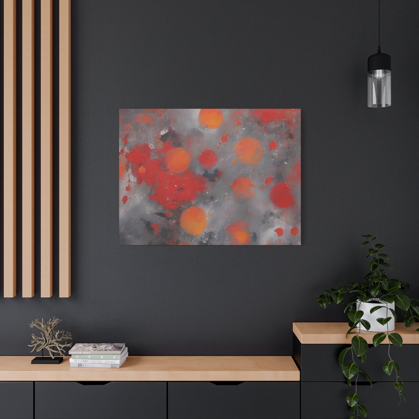 Abstract Art Canvas Print – Modern Wall Art, Digital Artwork, Matte Canvas, Ready to Hang, Home & Office Décor, Modern Wall Décor