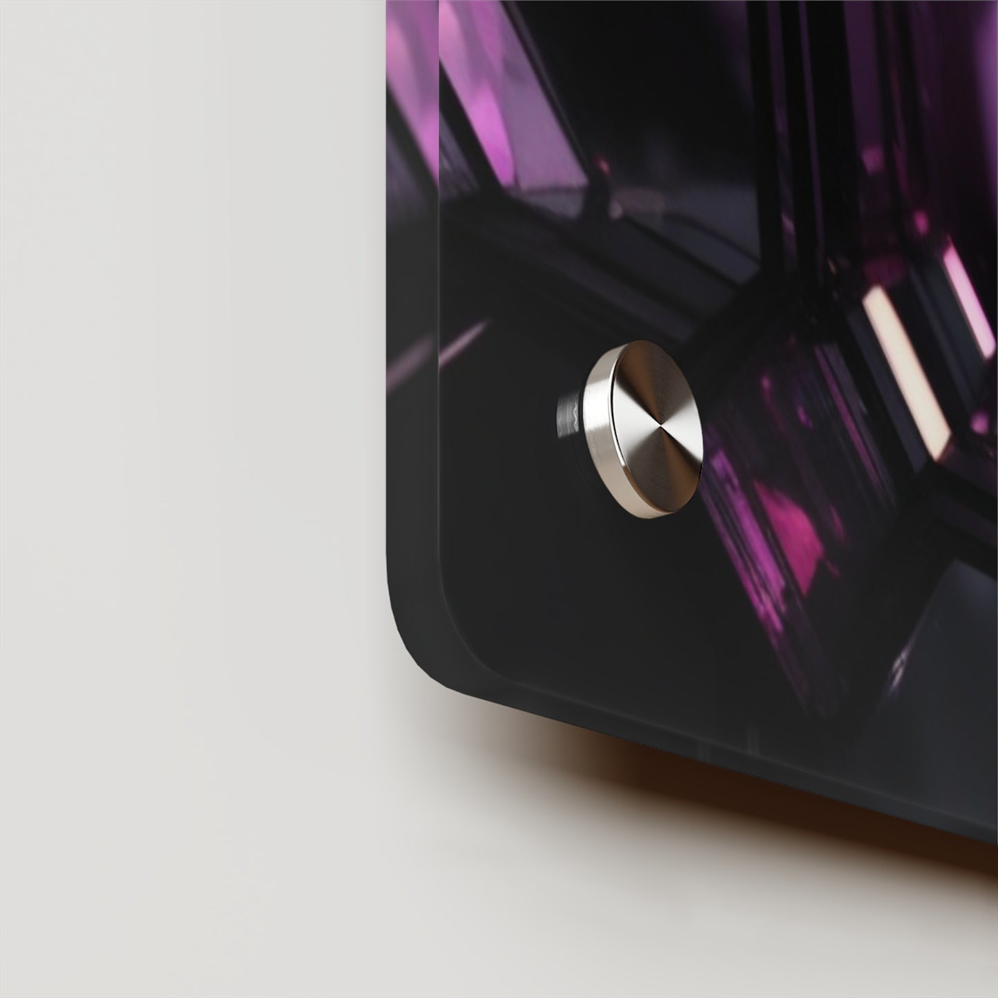 Modern Acrylic Wall Art Panels - Abstract Pink and Purple Decor, Stylish Home Decor, Unique Gift Idea, Contemporary Wall Art