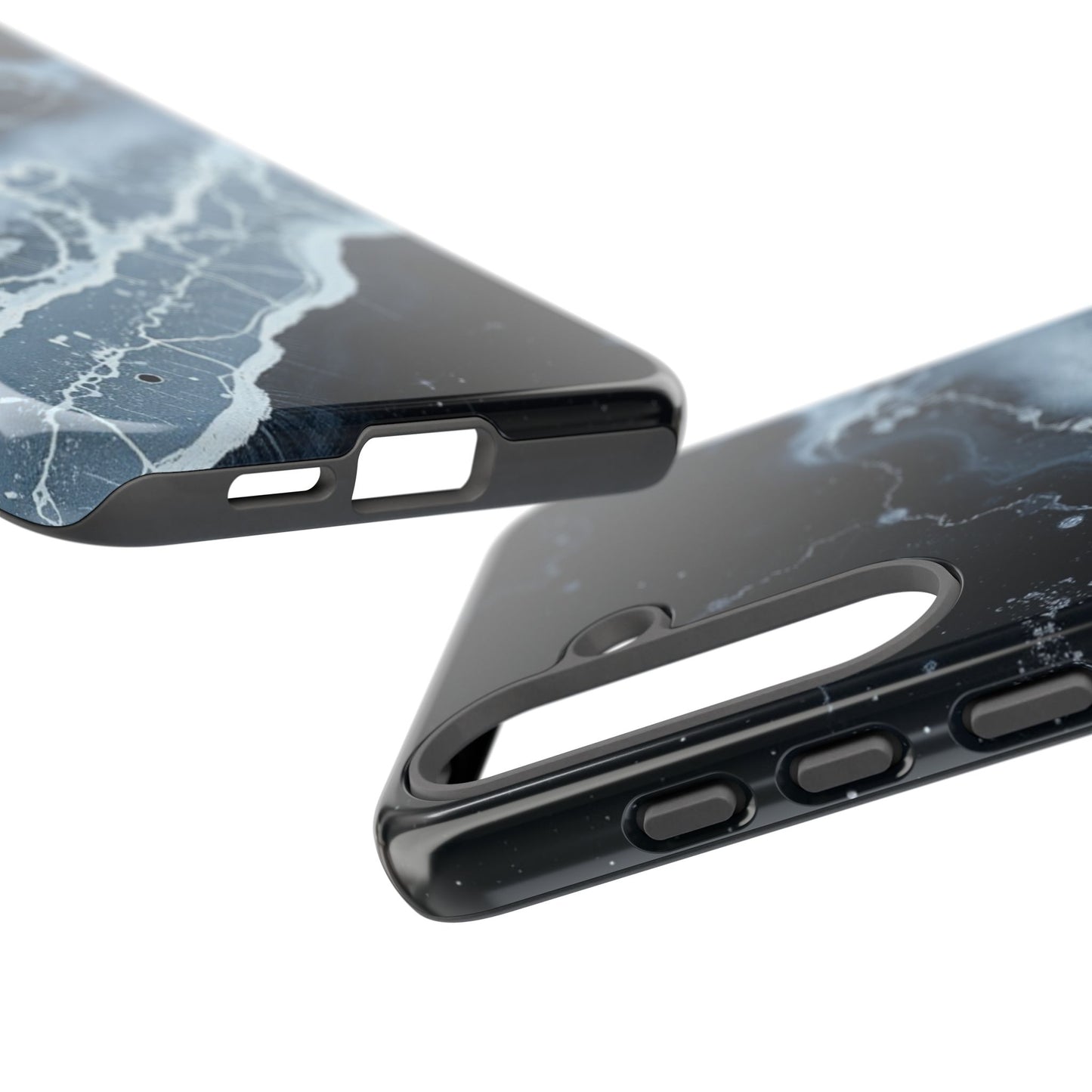 Tough Case Phone Case for iPhone 16, Samsung Galaxy S25– Dual Layer, Matte/Glossy Finish, Wireless Charging Compatible