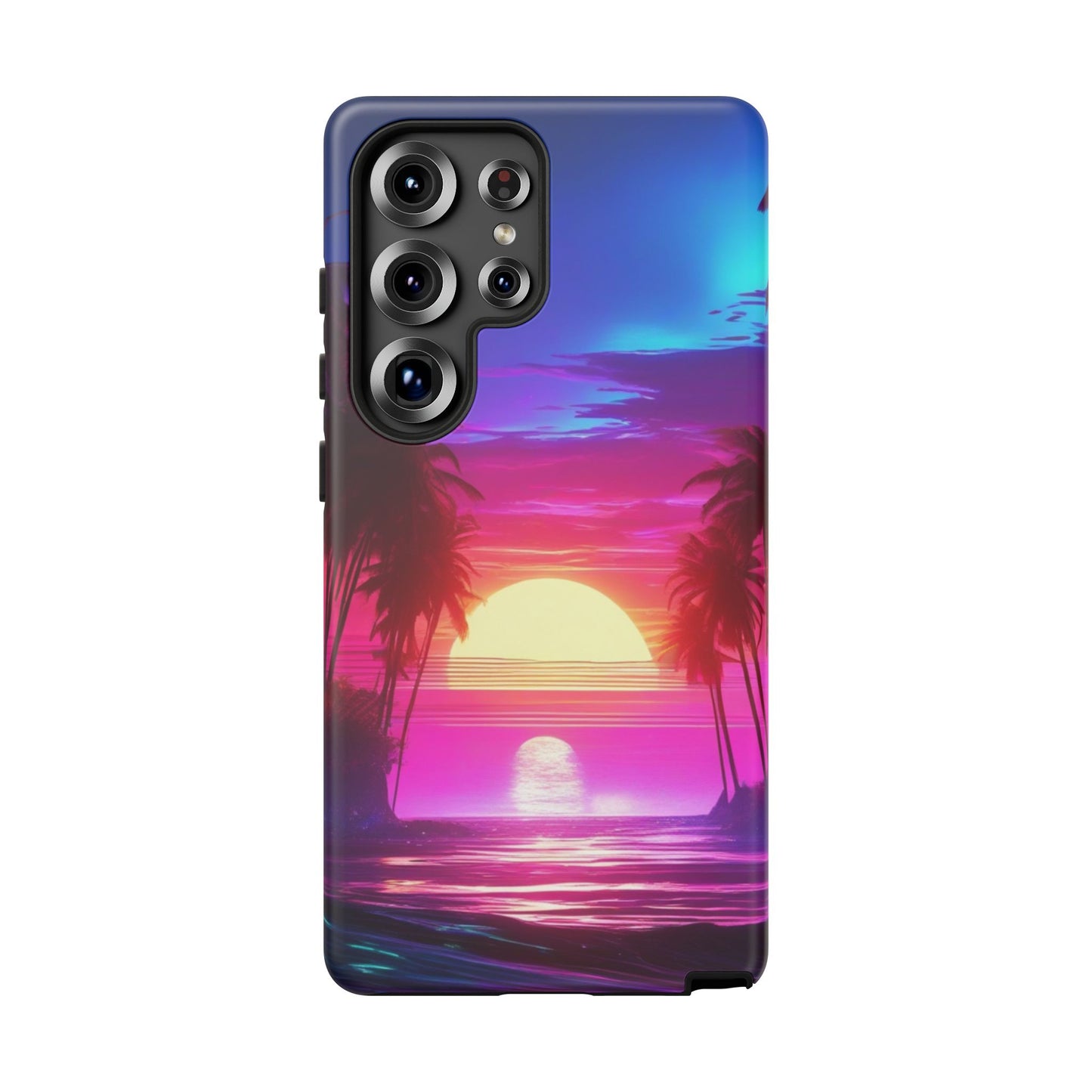 Tough Case Phone Case for Samsung Galaxy S25/S24 – Dual Layer, Matte/Glossy Finish, Wireless Charging Compatible