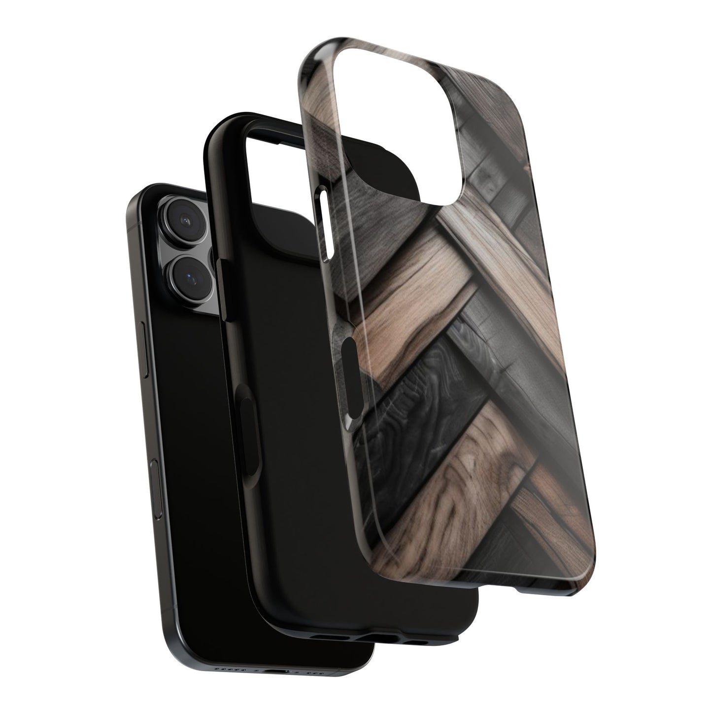 iPhone Tough Case Phone Case for iPhone 14\15\16 – Dual Layer, Matte/Glossy Finish, Wireless Charging Compatible
