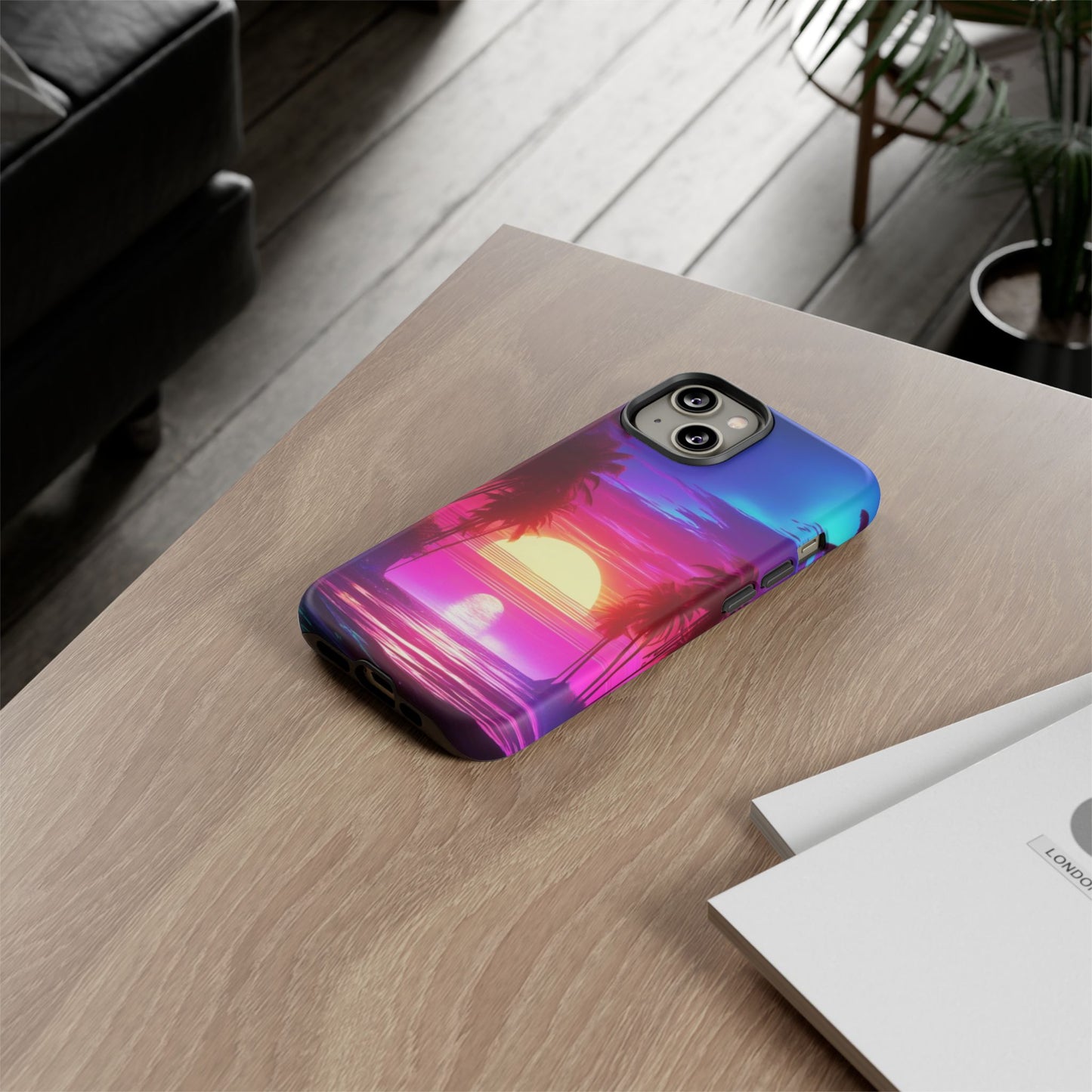 iPhone Tough Case Phone Case for iPhone 14\15\16 – Dual Layer, Matte/Glossy Finish, Wireless Charging Compatible