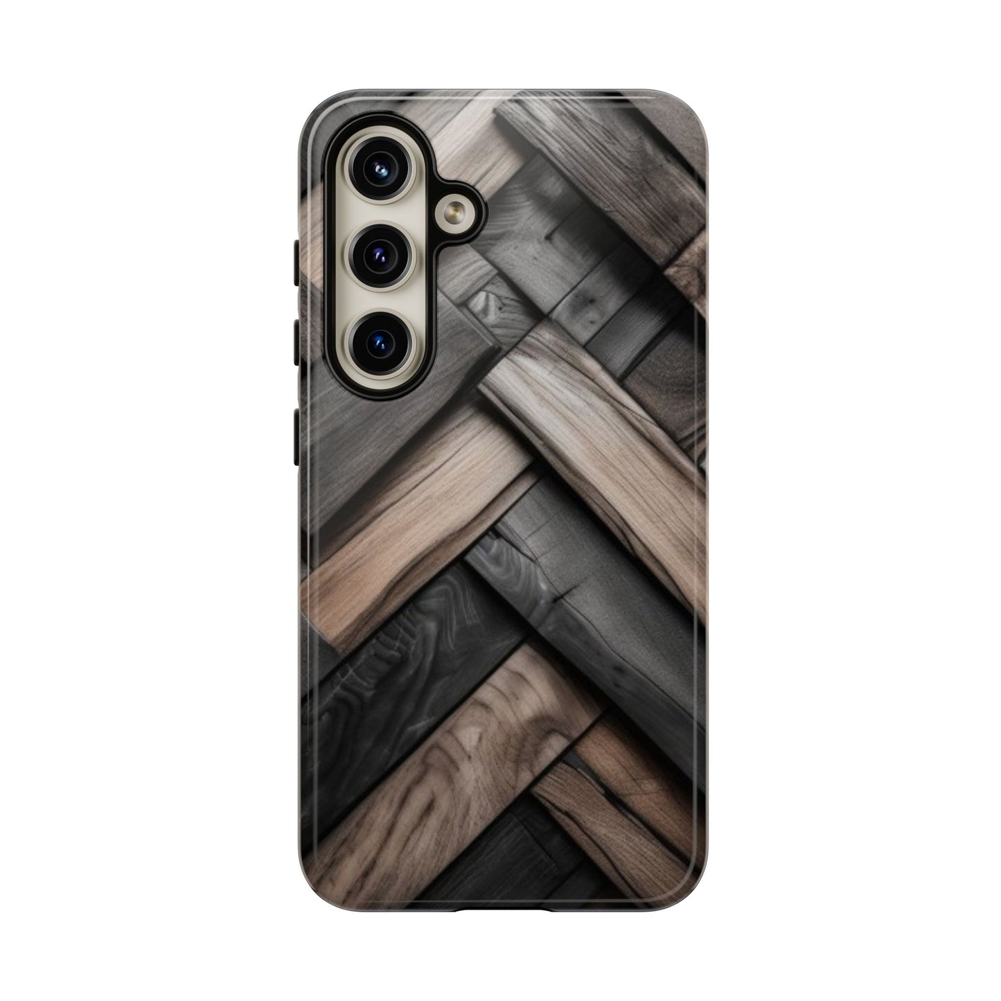 Tough Case Phone Case for Samsung Galaxy S25/S24 – Dual Layer, Matte/Glossy Finish, Wireless Charging Compatible
