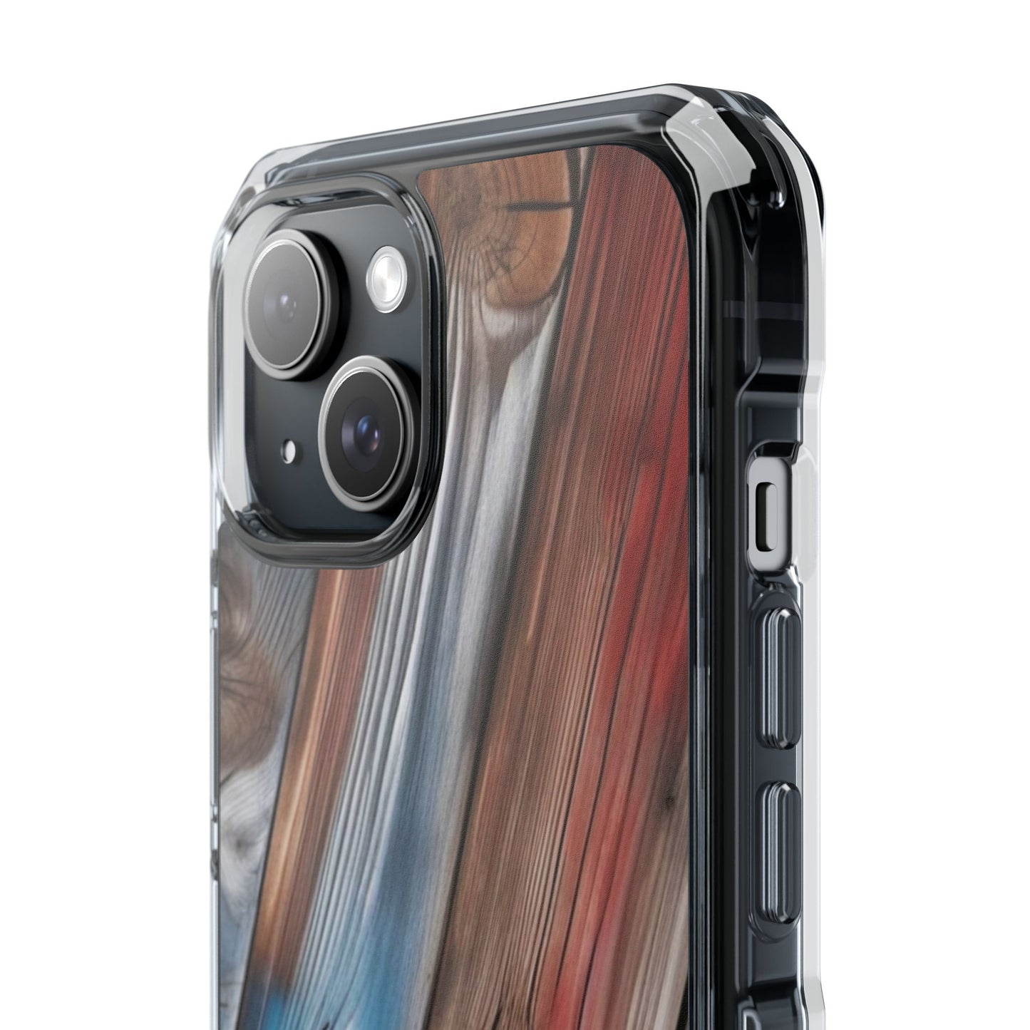 Magnetic Clear Impact Case for iPhone 16/15/14, Protective Cover for Phone, Gift for Him or Her, Eco-Friendly Phone Accessory