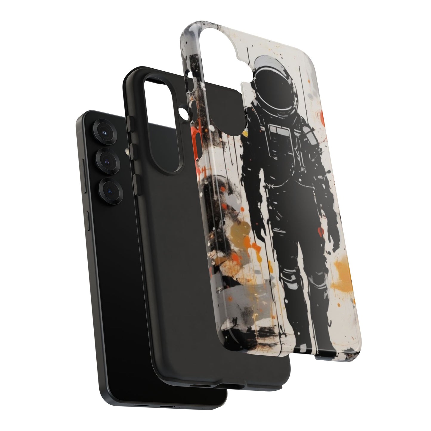 Tough Case Phone Case for Samsung Galaxy S25/S24 – Dual Layer, Matte/Glossy Finish, Wireless Charging Compatible
