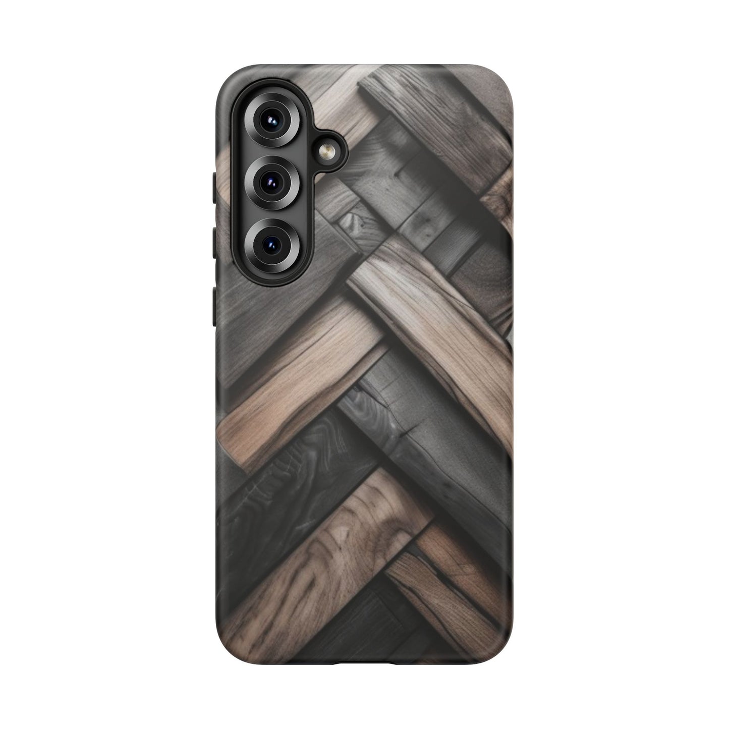 Tough Case Phone Case for Samsung Galaxy S25/S24 – Dual Layer, Matte/Glossy Finish, Wireless Charging Compatible