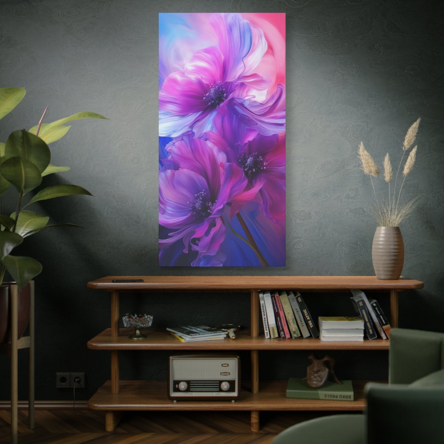 Abstract Art Canvas Print – Modern Wall Art, Digital Artwork, Matte Canvas, Ready to Hang, Home & Office Décor, Modern Wall Décor