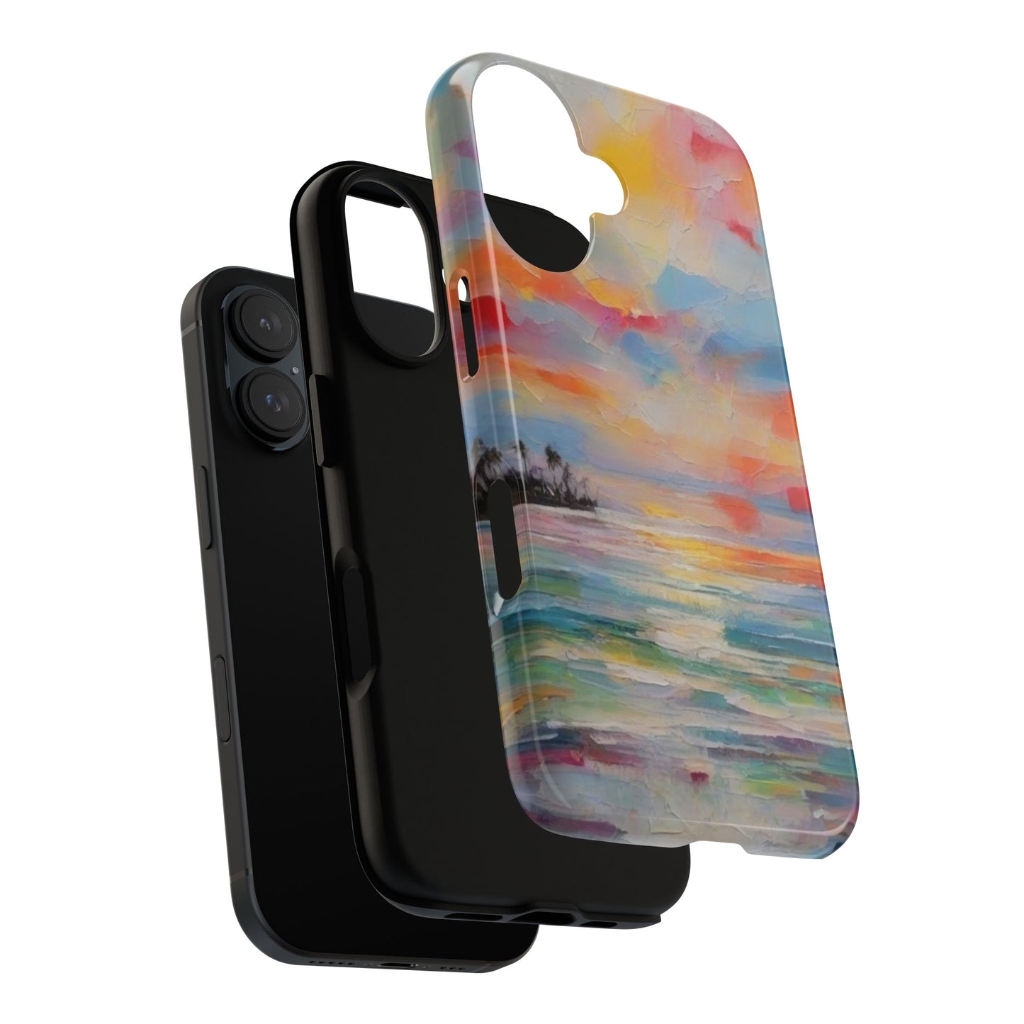 iPhone Tough Cases Phone Cases for iPhone 14\15\16, Samsung Galaxy S25/S24 – Dual Layer, Matte/Glossy Finish, Wireless Charging Compatible