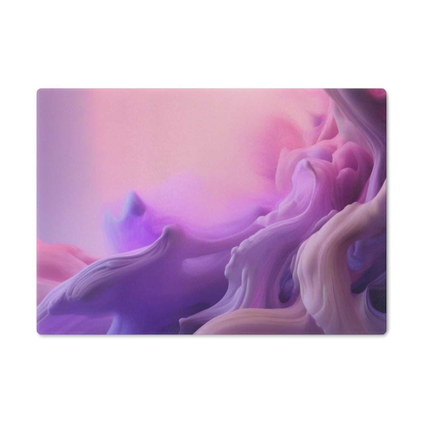 Tempered Glass Cutting Board – Hygienic, Scratch-Resistant, Dishwasher-Safe | Modern Kitchen Essential, Modern Abstract Cutting Board - Elegant Kitchen Decor for Foodies
