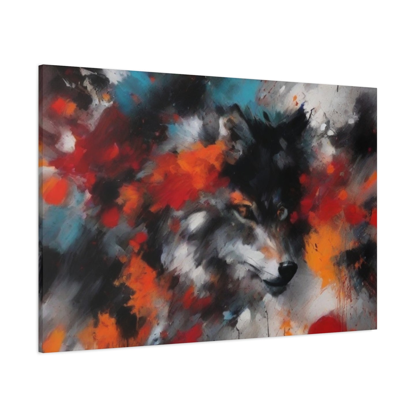 Abstract Art Canvas Print – Modern Wall Art, Digital Artwork, Matte Canvas, Ready to Hang, Home & Office Décor, Modern Wall Décor