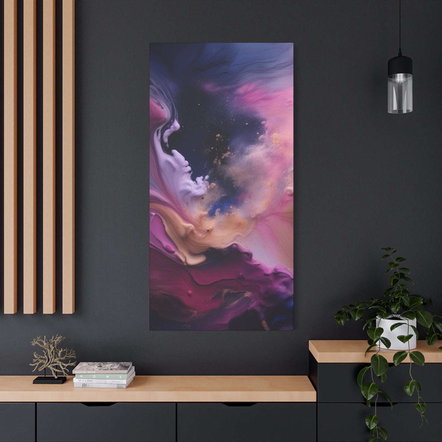 Abstract Art Canvas Print – Modern Wall Art, Digital Artwork, Matte Canvas, Ready to Hang, Home & Office Décor, Modern Wall Décor