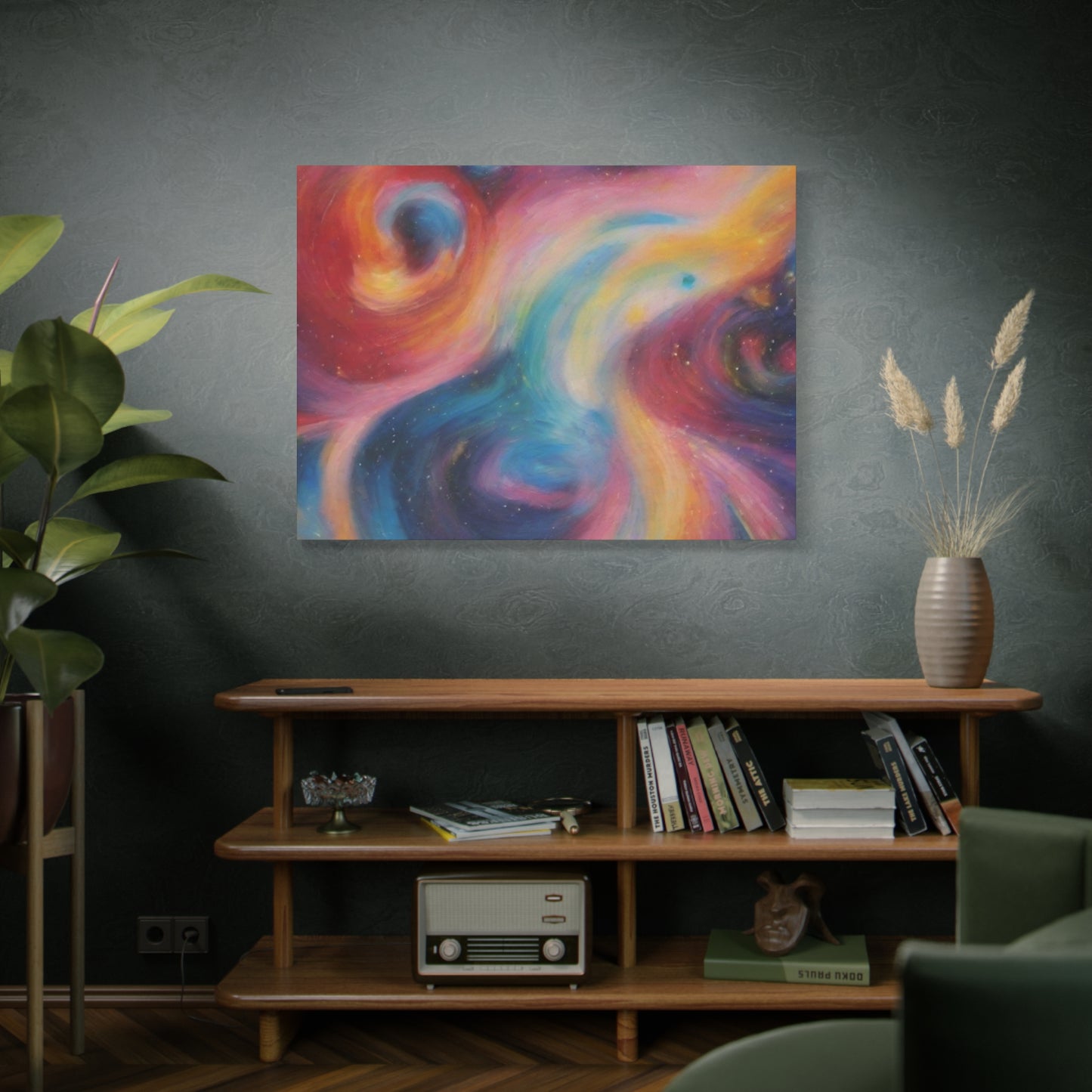 Abstract Art Canvas Print – Modern Wall Art, Digital Artwork, Matte Canvas, Ready to Hang, Home & Office Décor, Modern Wall Décor