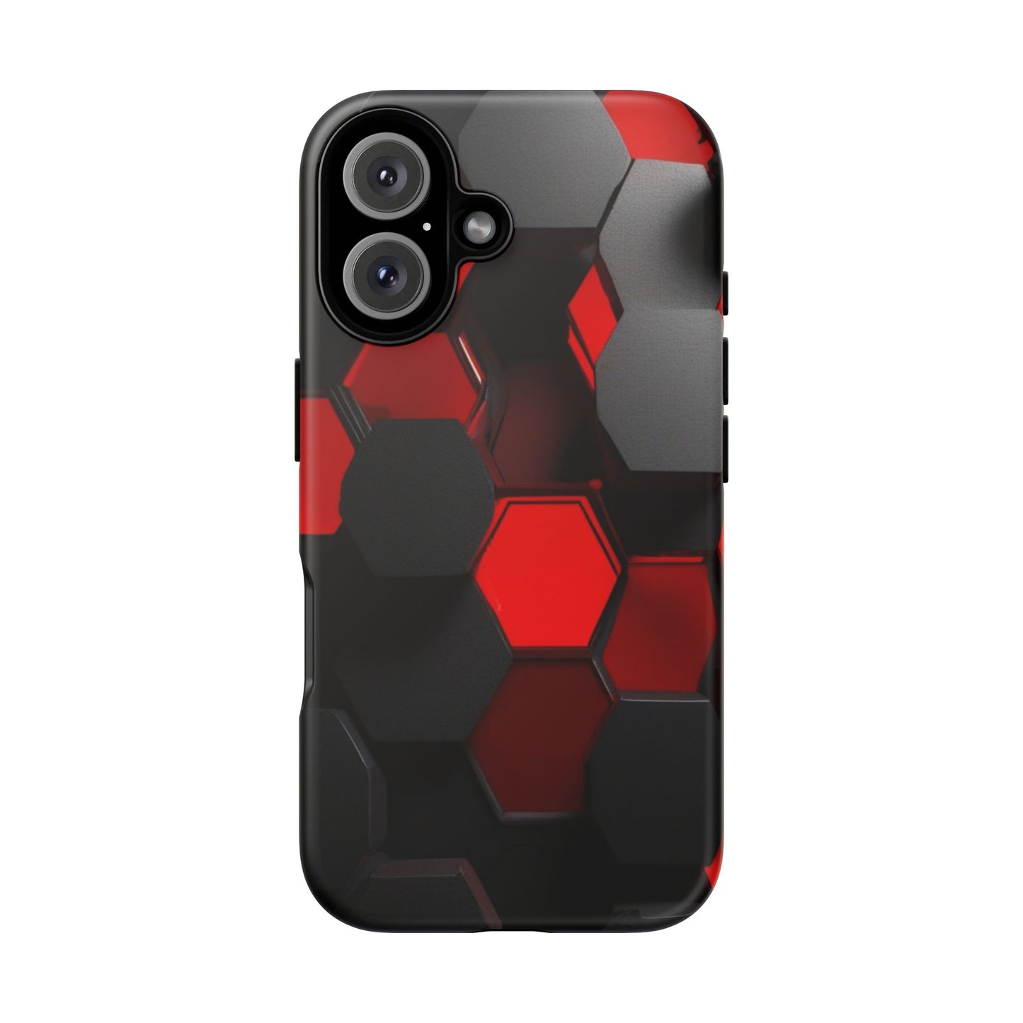 iPhone Tough Case Phone Case for iPhone 14\15\16 – Dual Layer, Matte/Glossy Finish, Wireless Charging Compatible