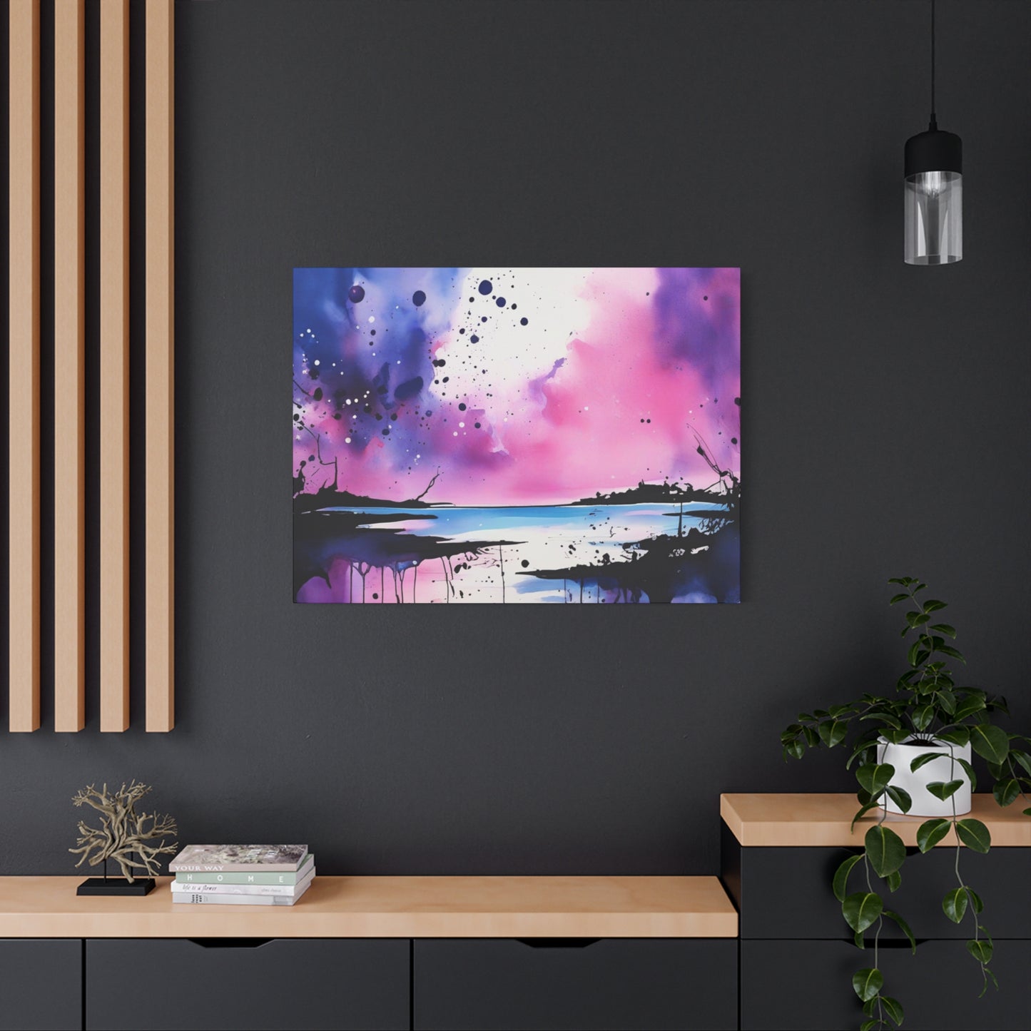 Abstract Art Canvas Print – Modern Wall Art, Digital Artwork, Matte Canvas, Ready to Hang, Home & Office Décor, Modern Wall Décor