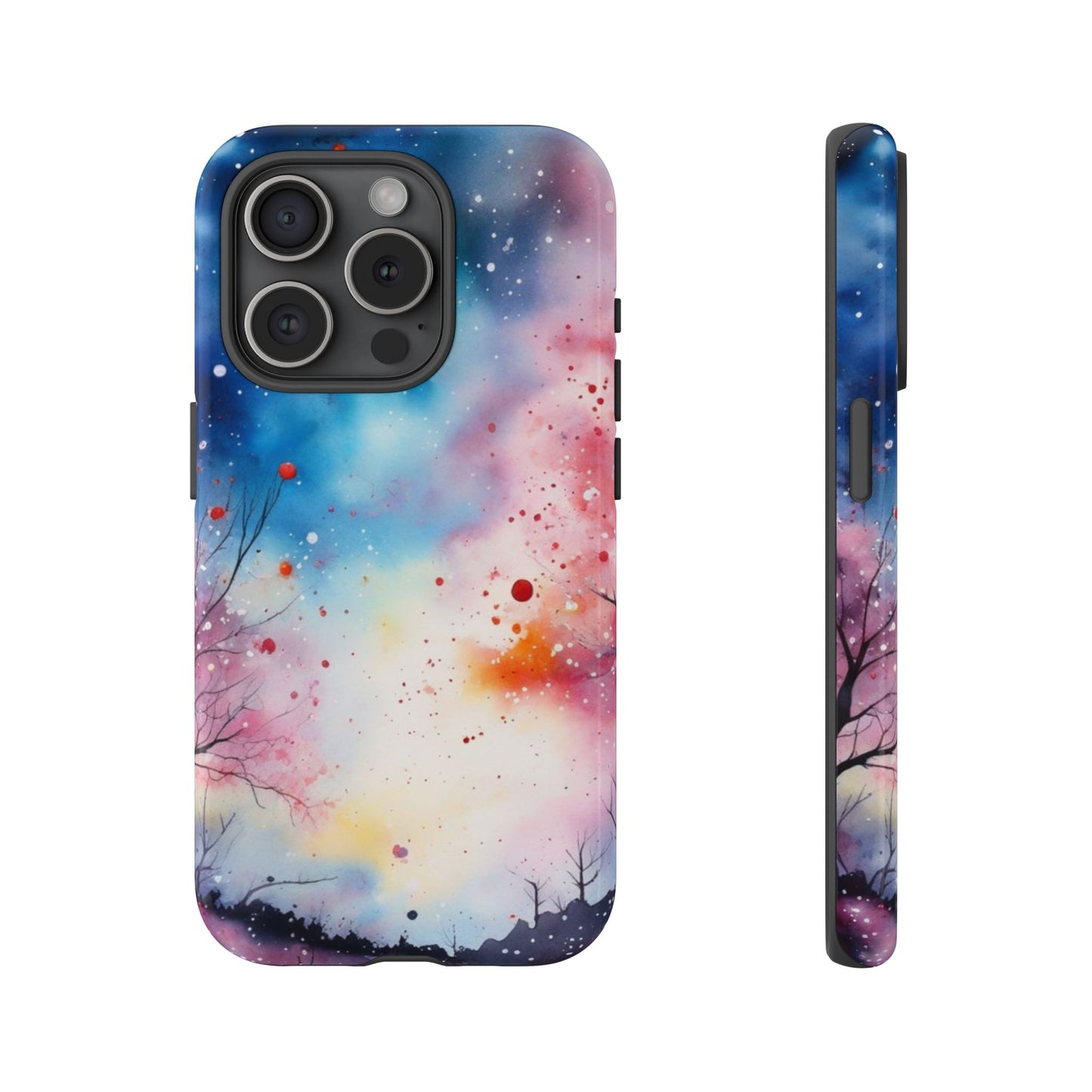 iPhone Tough Case - Fantasy, Abstract art, Phone Case for iPhone 15\16, Samsung Galaxy S25/S24 – Dual Layer, Matte/Glossy Finish, Wireless Charging Compatible