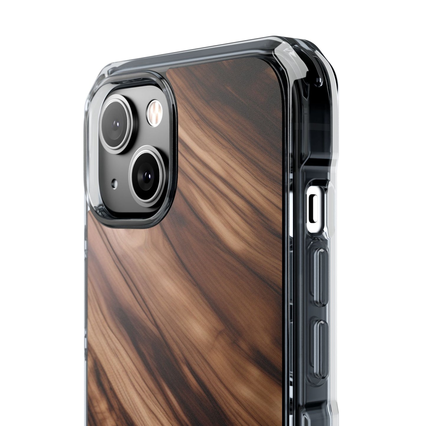 Magnetic Phone Case for iPhone 16/15/14 - Stylish Wood Texture, Durable Protection, Perfect Gift for Him/Her, Ideal for Any Occasion