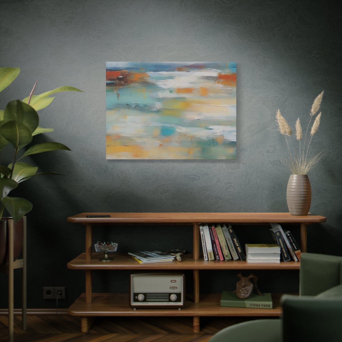 Abstract Art Canvas Print – Modern Wall Art, Digital Artwork, Matte Canvas, Ready to Hang, Home & Office Décor, Modern Wall Décor